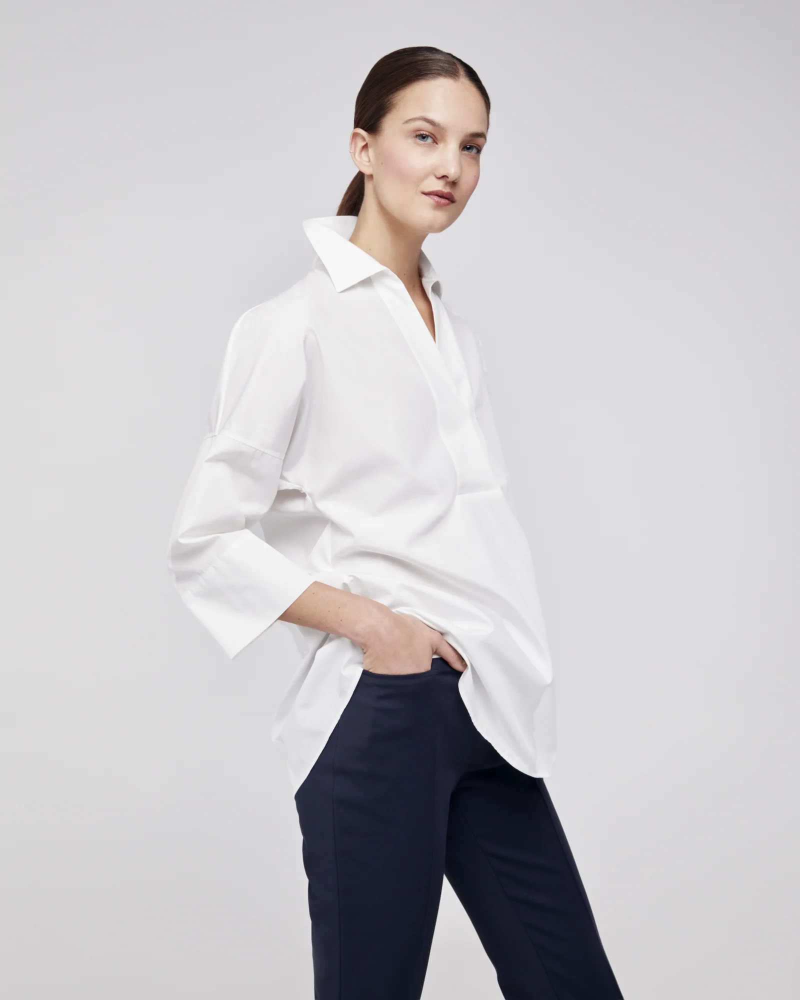 Ankle-Length Jersey Pants - Image 2