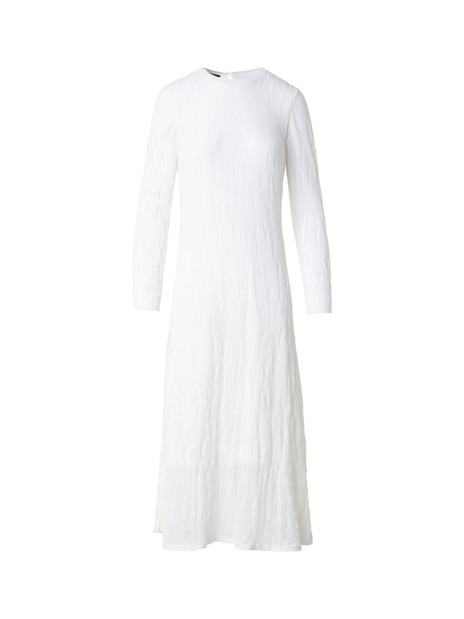 Asagao Cotton Stretch Knit Midi Dress
