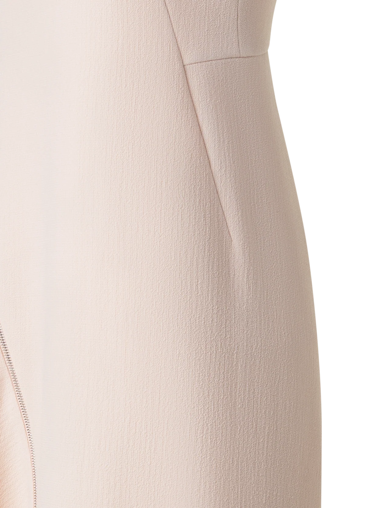 Asymmetrical Flared Dress in Wool Double-Face - Image 2