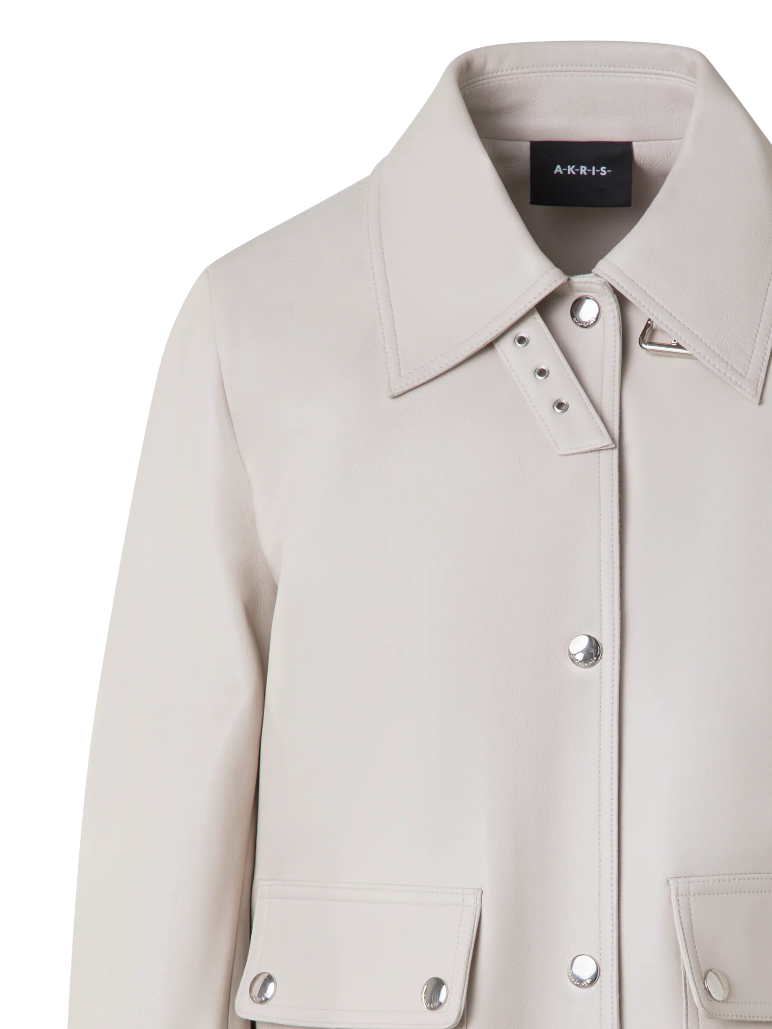 Blouson Leather Jacket - Image 4