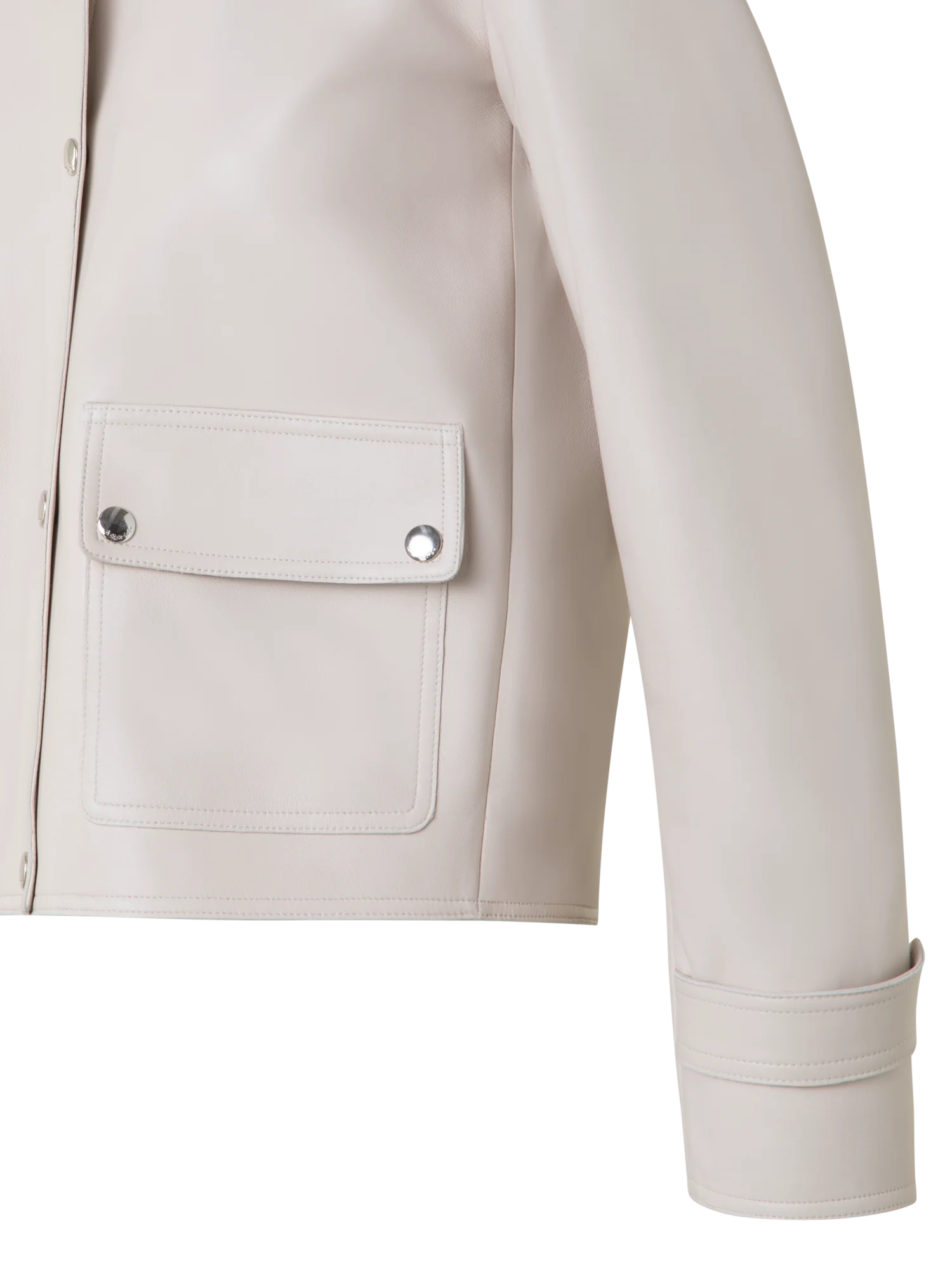 Blouson Leather Jacket - Image 5