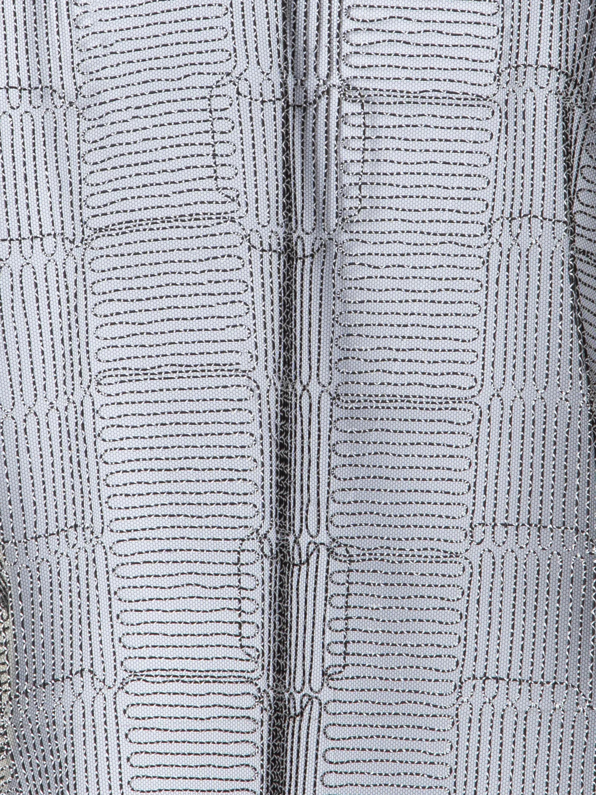 Boxy Jacket with Square on Tulle Embroidery - Image 6