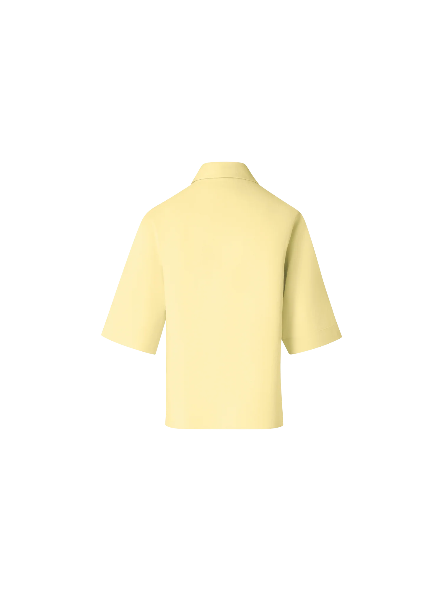 Boxy Shirt Blouse in Linen - Image 3