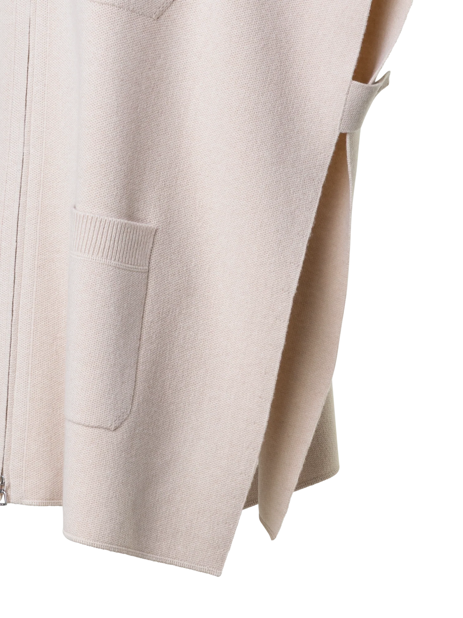 Cape in 100% Cashmere Piqué - Image 3