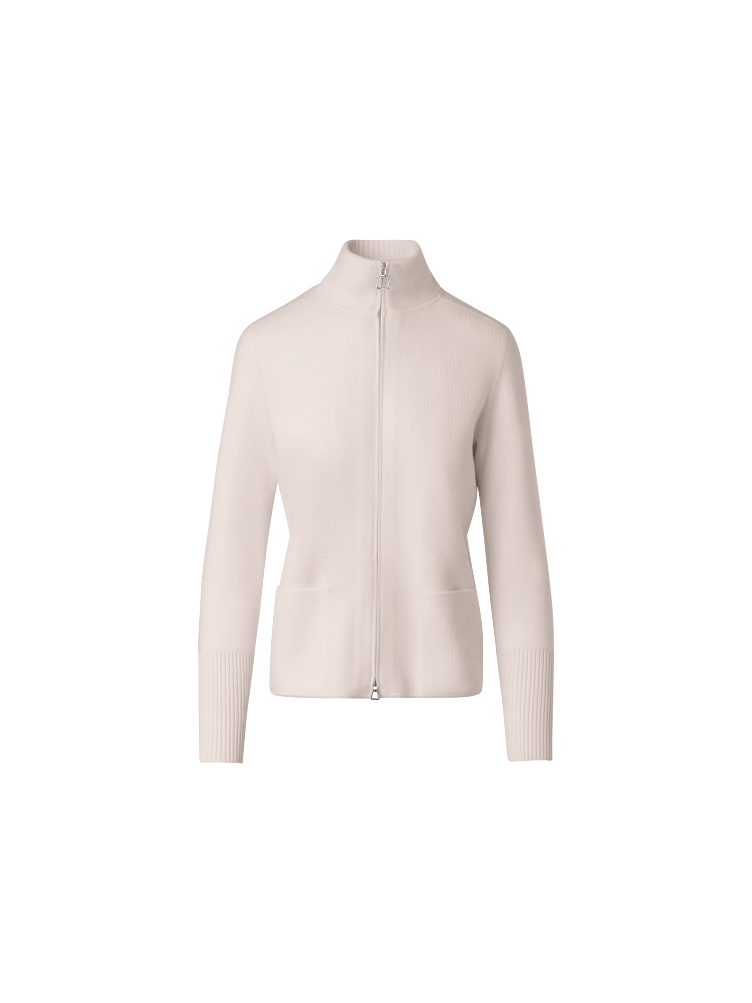 Cardigan in 100% Cashmere Piqué