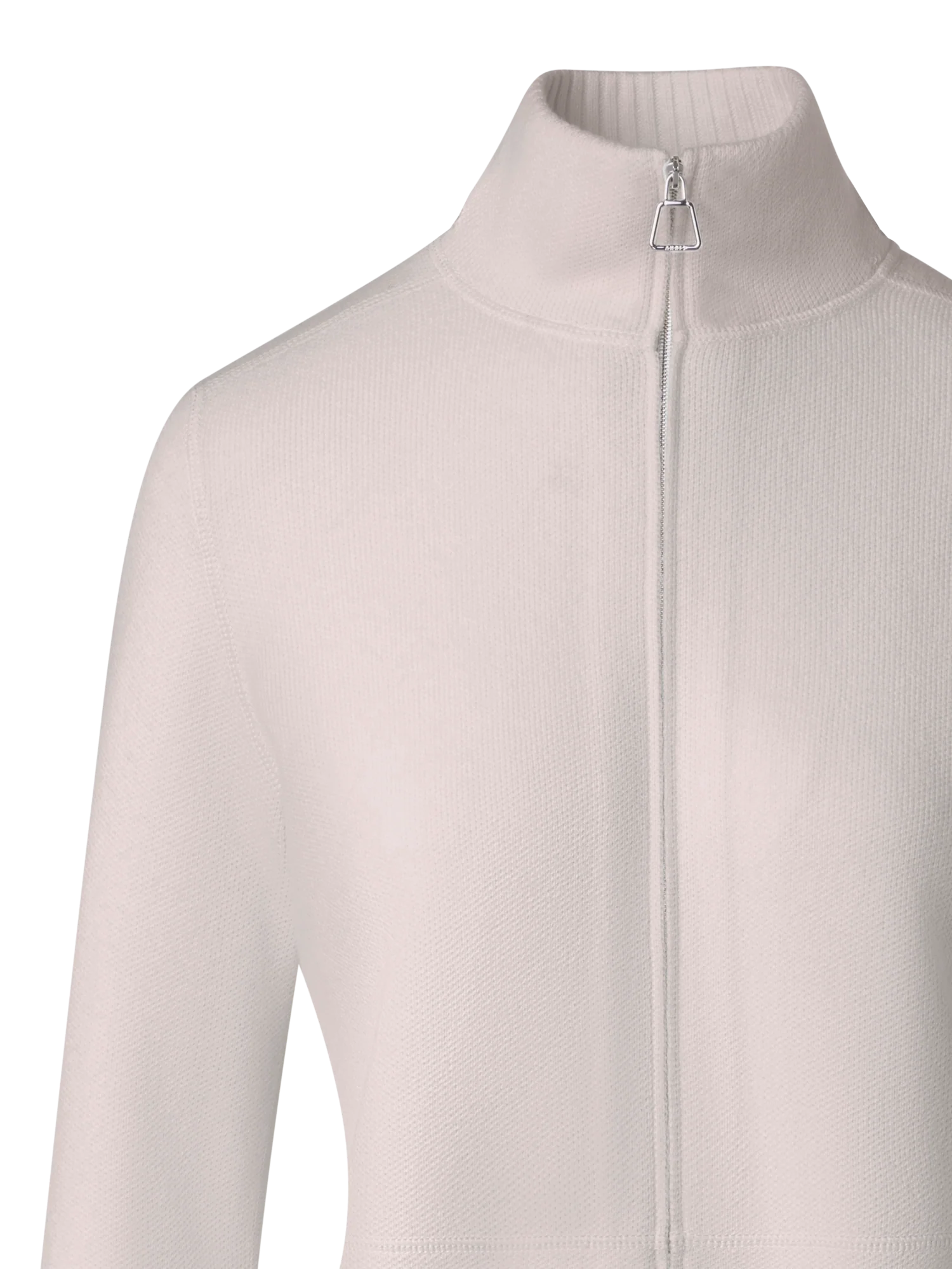 Cardigan in 100% Cashmere Piqué - Image 2