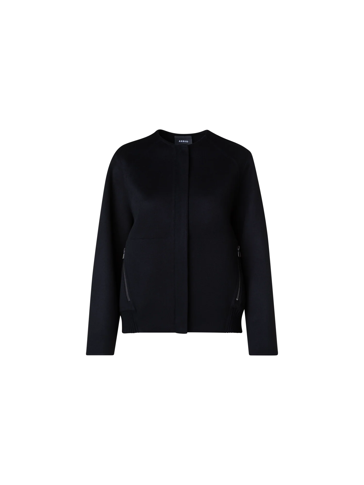 Cashmere Double-Face Bomber Jacket