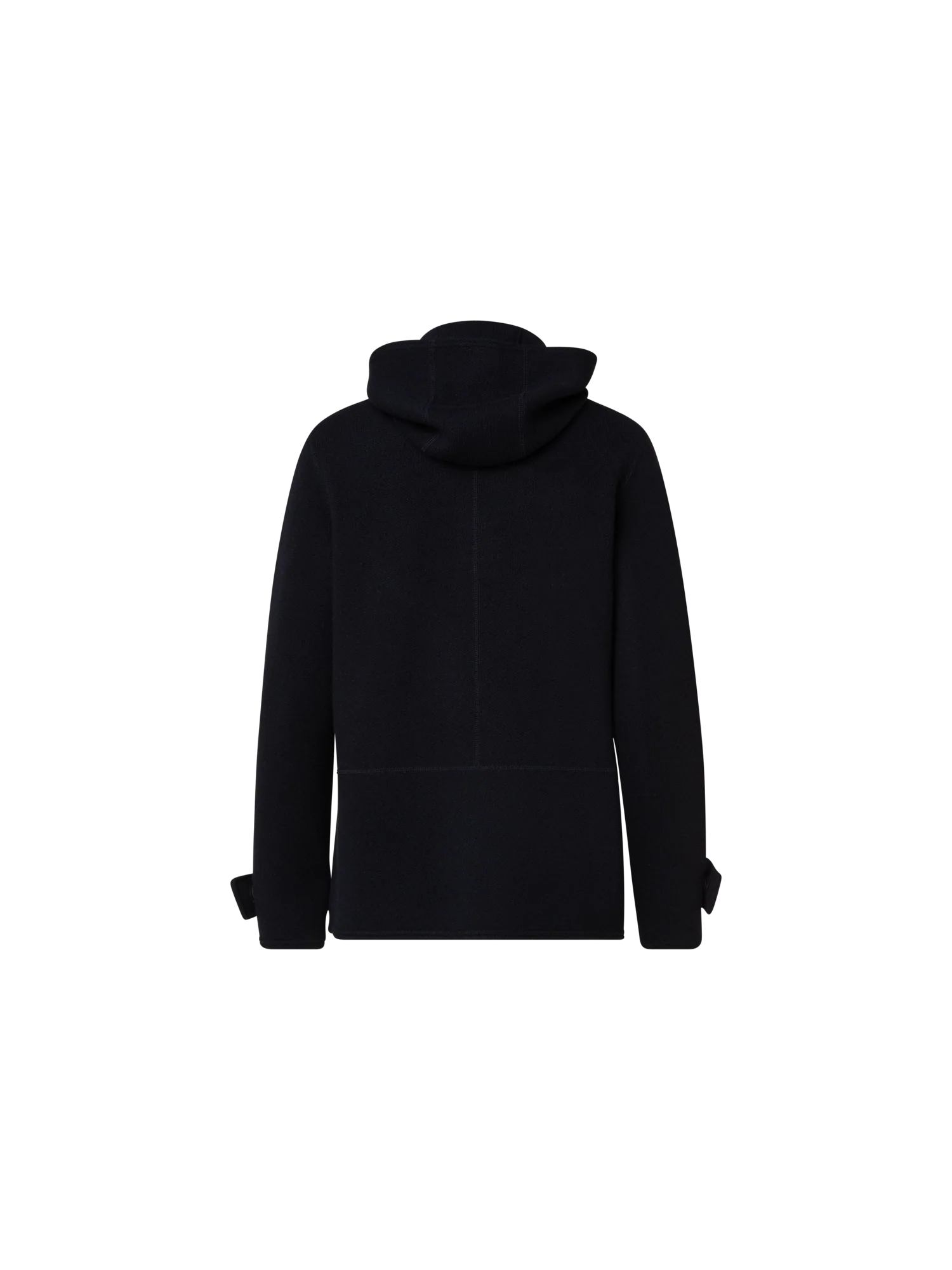 Cashmere Piqué Jacket with Removable Hood - Image 3