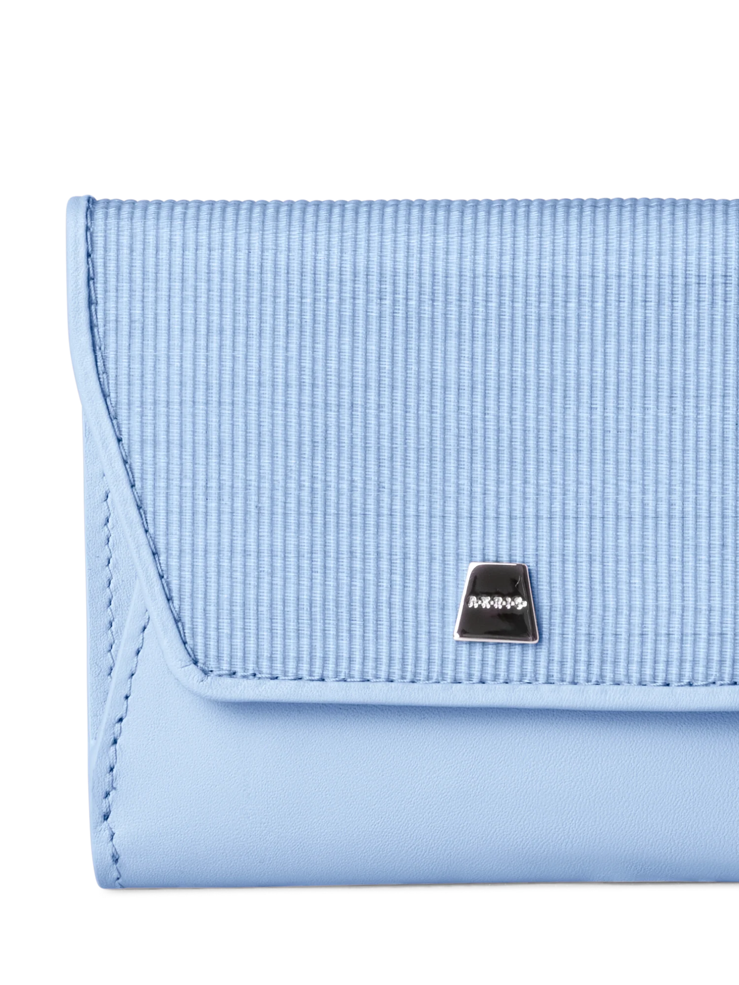 Compact Wallet in Horsehair and Leather - Image 4