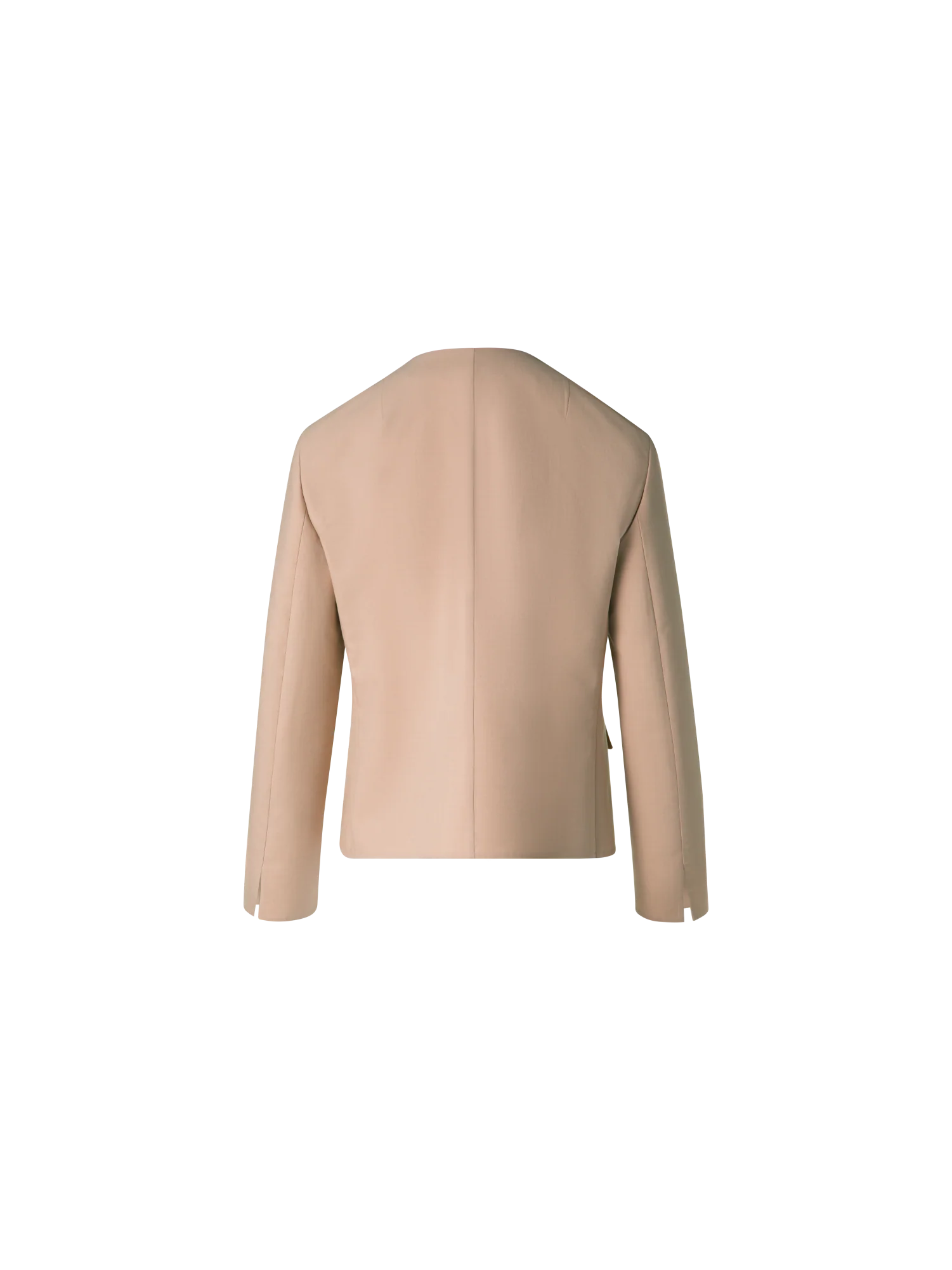 Cotton Double-Face Jacket with Gold Buttons - Image 3
