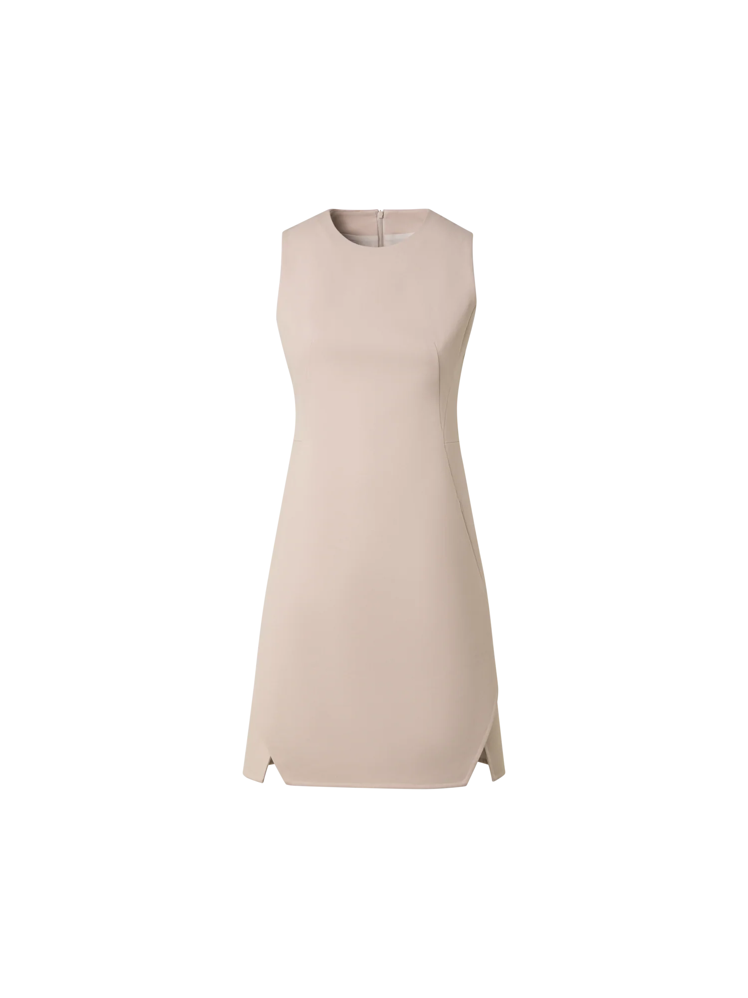 A-Line Cotton Double-Face Sheath Dress