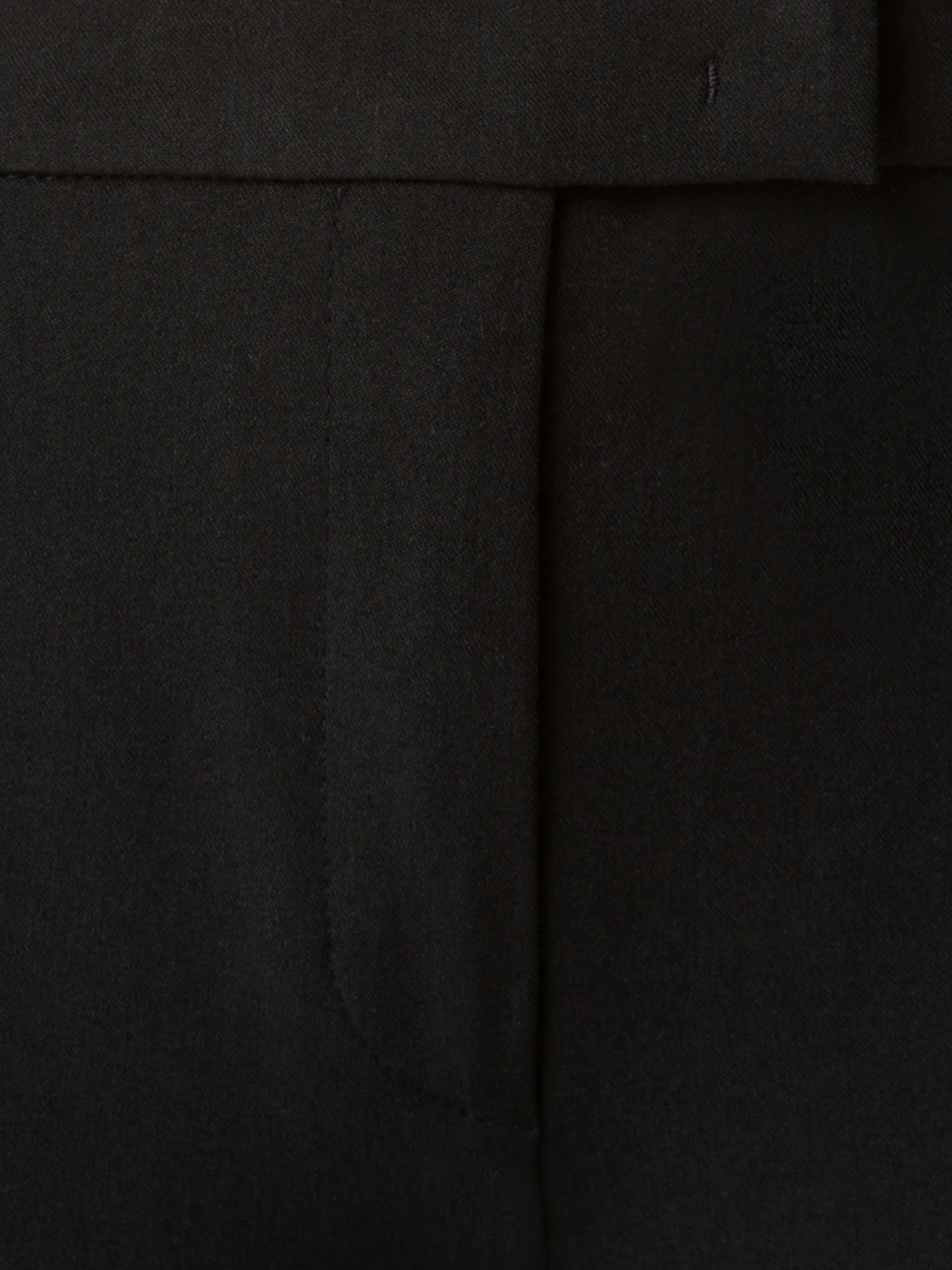 Cropped Slim Pants in Cotton - Image 5