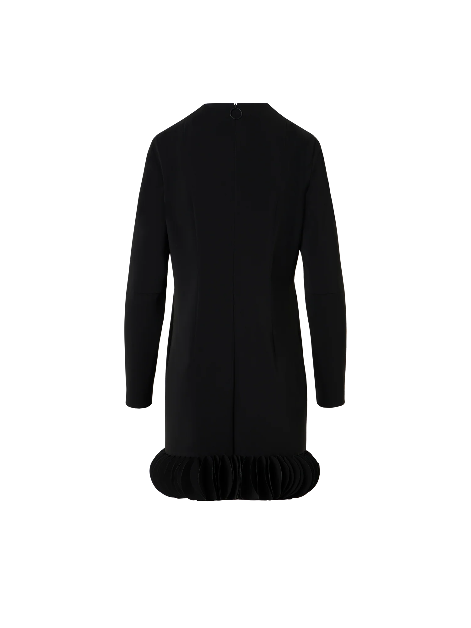 3D Dot Hem Lasercut Crêpe Dress - Image 6