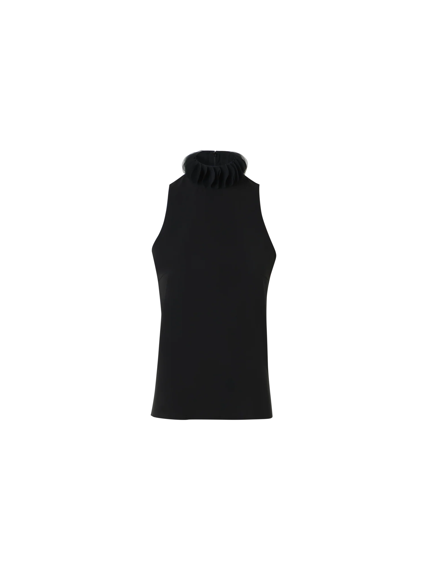3D Dot Lasercut Crêpe Top