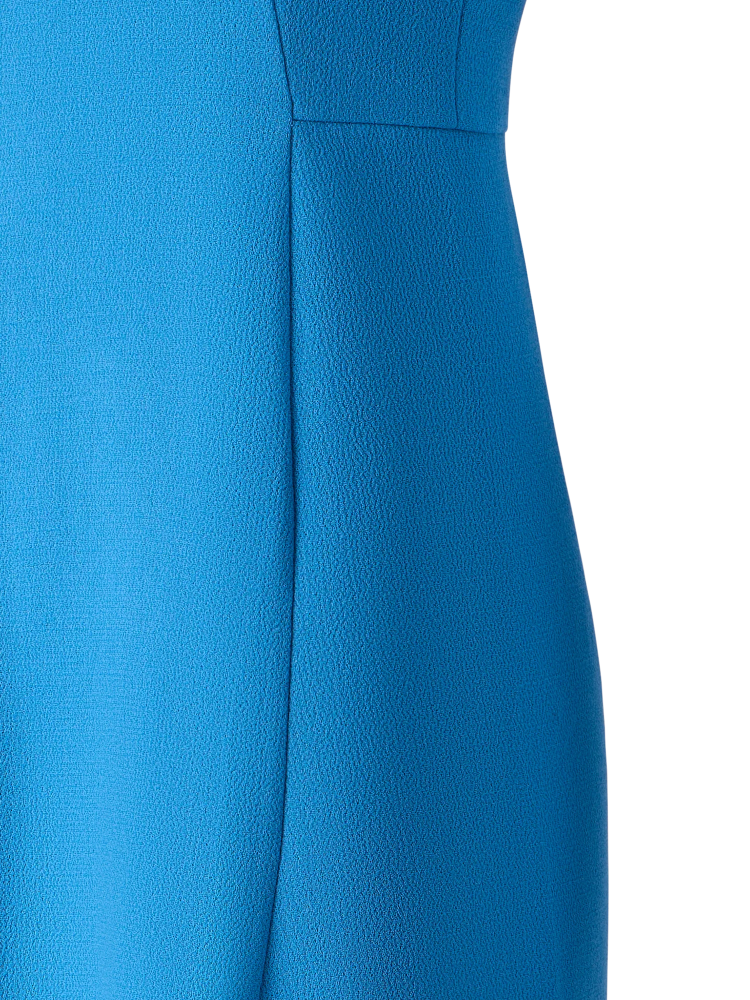 Asymmetrical Wool Crêpe Double-Face Midi Dress - Image 3