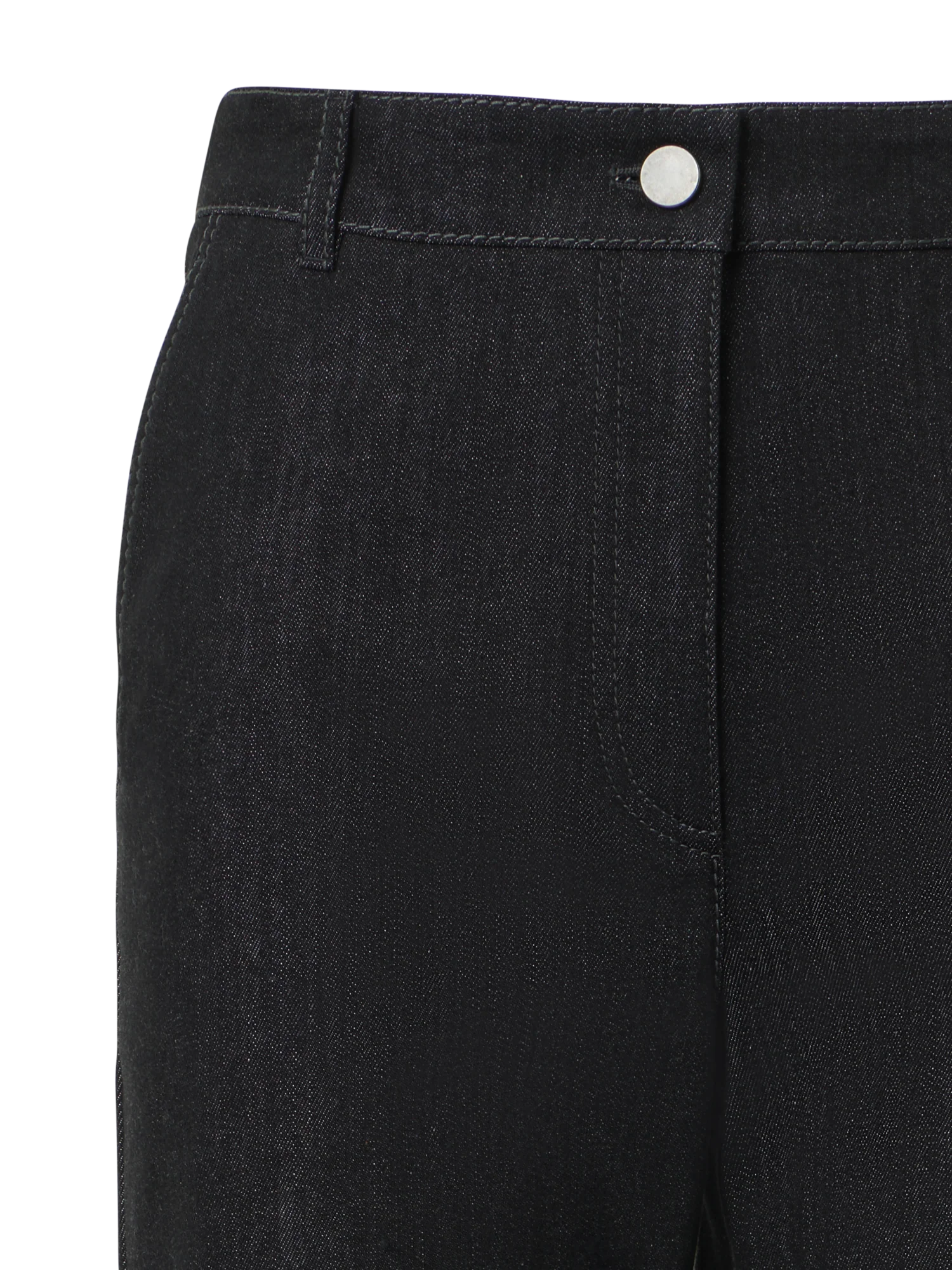 Bootcut Cotton Denim Pants - Image 3