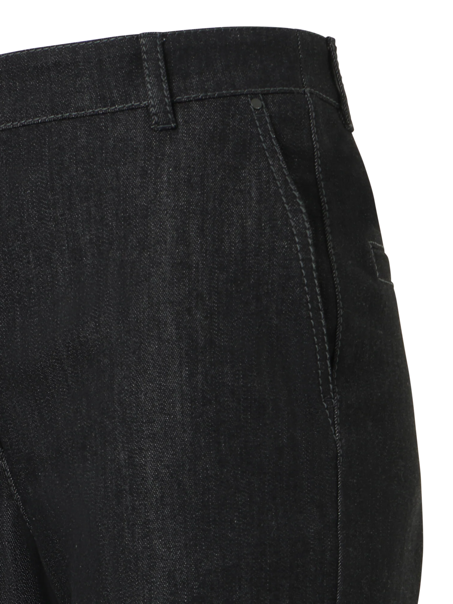 Bootcut Cotton Denim Pants - Image 4