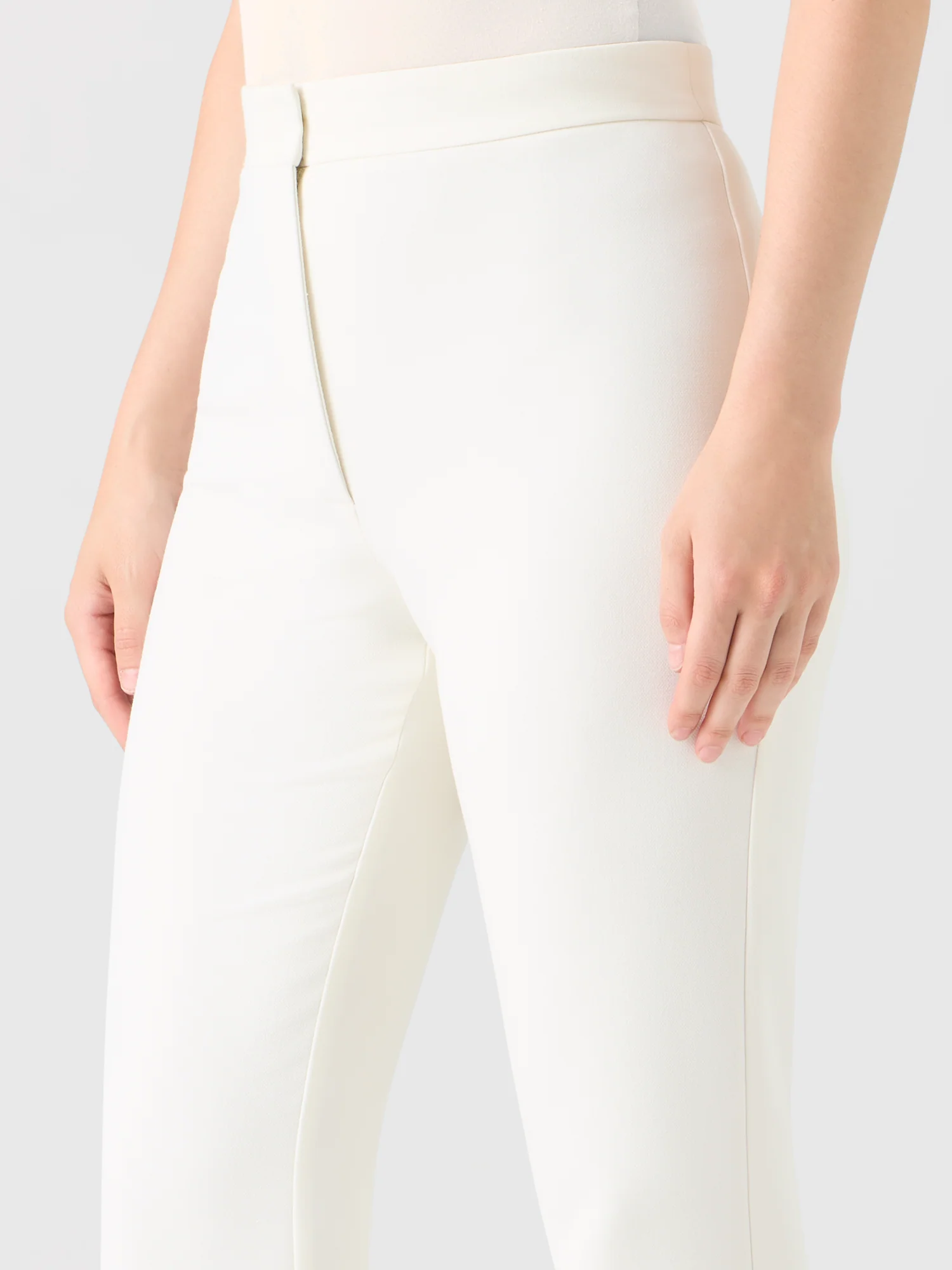 Bootcut Pebble Crêpe Pants - Image 4