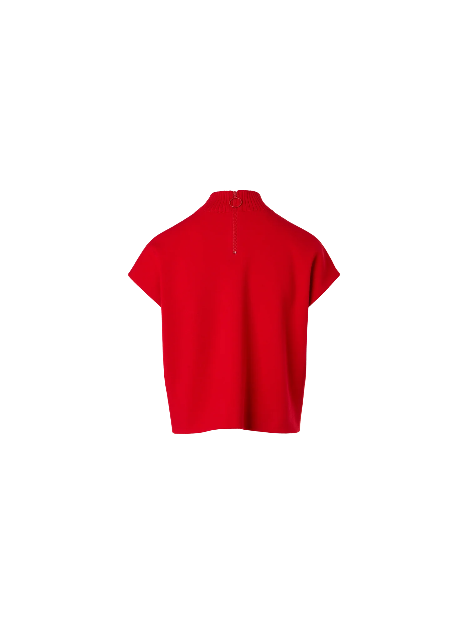 Bright Red Milano Knit Pullover - Image 6