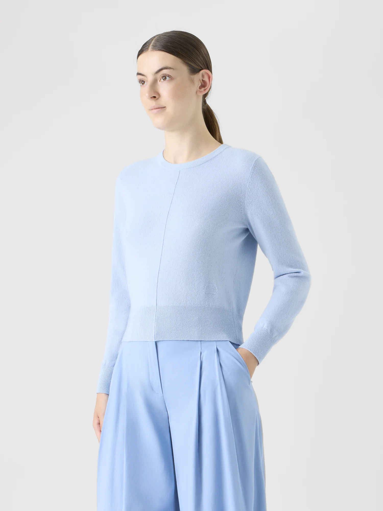 Cashmere Crew-Neck Sweater - Image 3