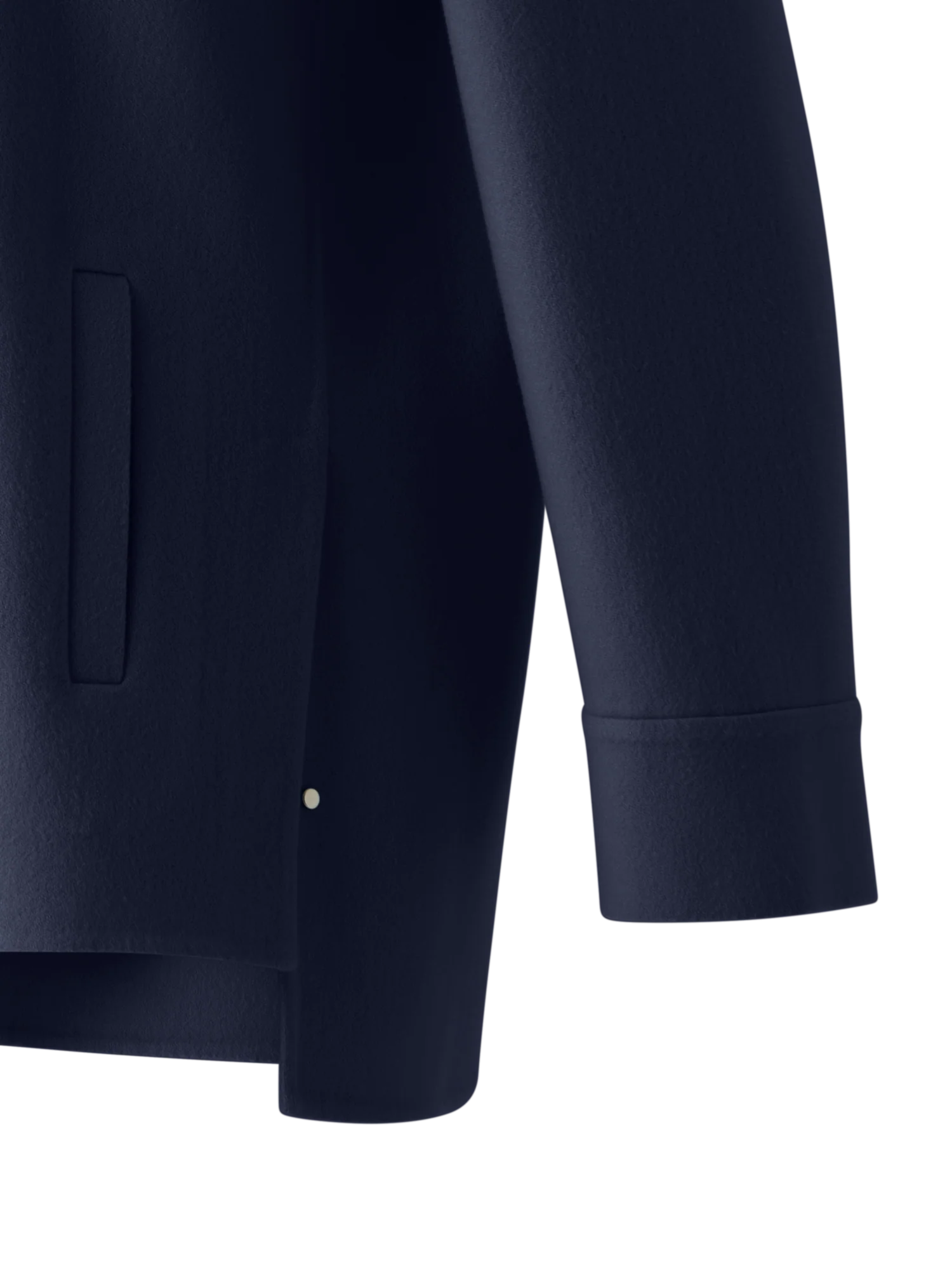 Cashmere Double-Face Shirt Jacket - Image 3