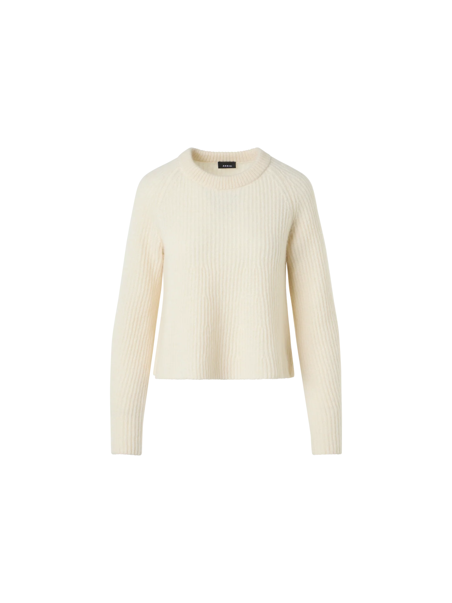 Cashmere-Silk Ribbed Sweater