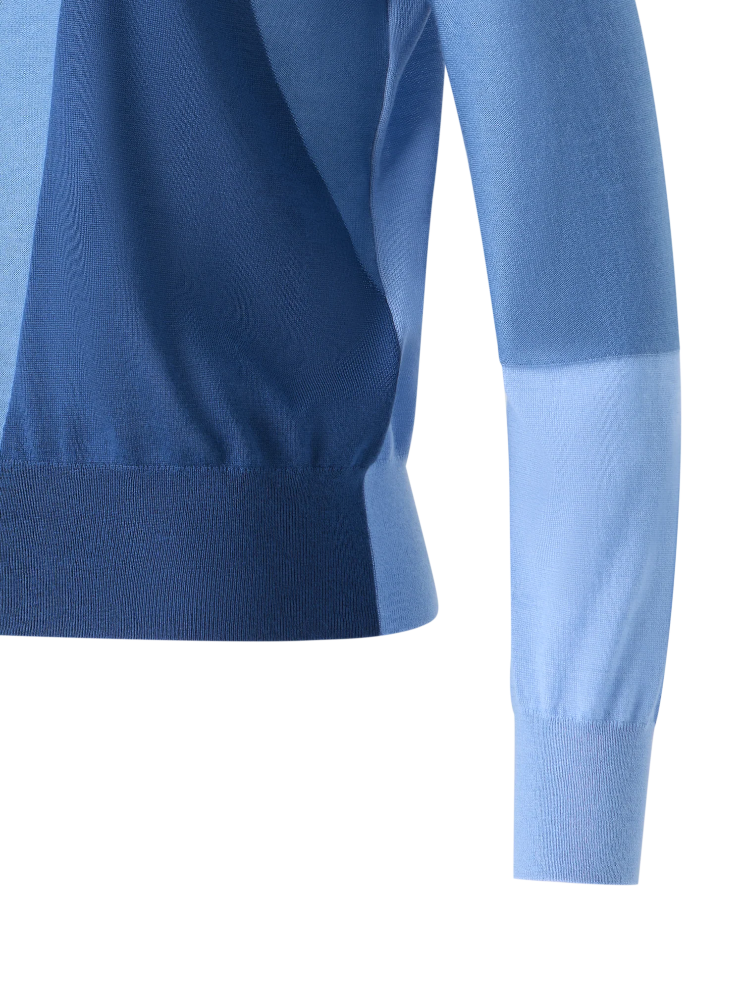 Cashmere-Silk Sunbeam Intarsia Sweater - Image 3