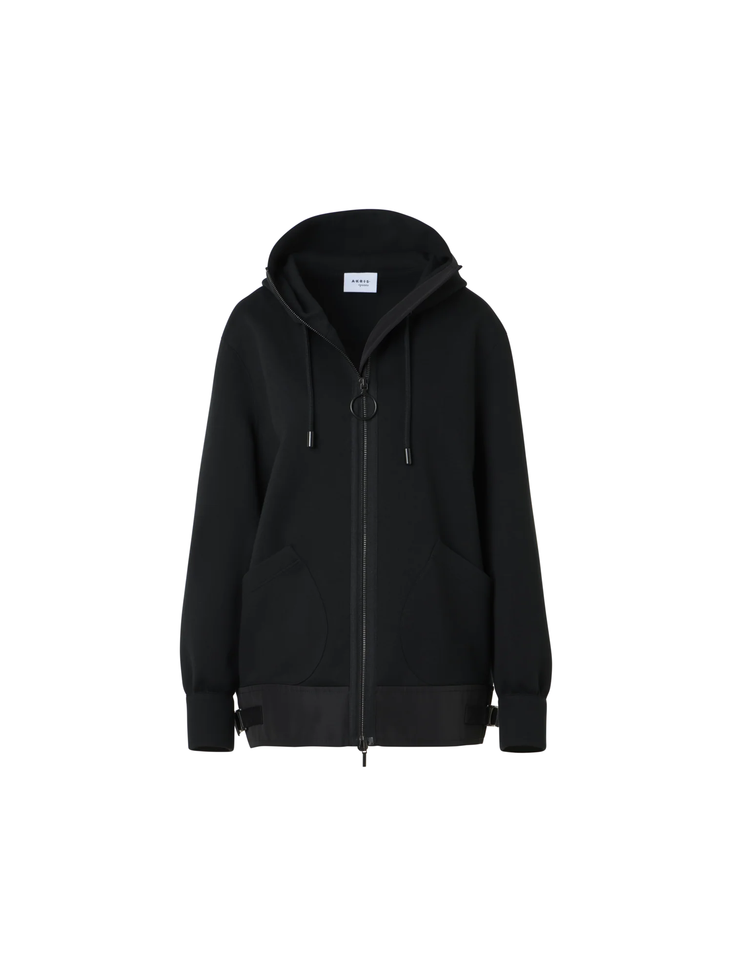 Cotton-Blend Sweatshirt Jacket