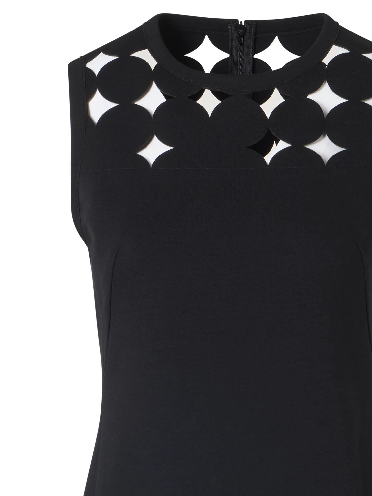 Dropping Dot Cut-Out Jersey Dress - Image 2