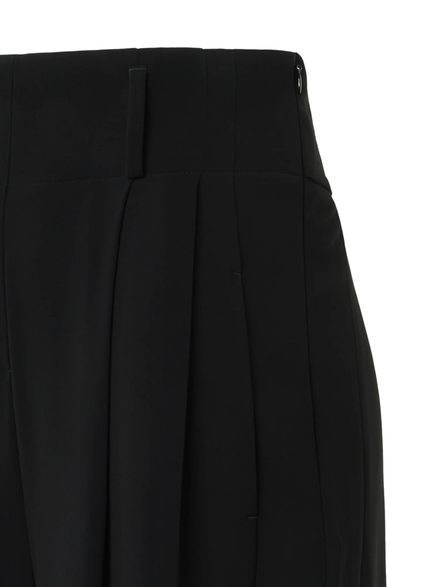 High-Waist Lasercut Crêpe Wide Pants - Image 4