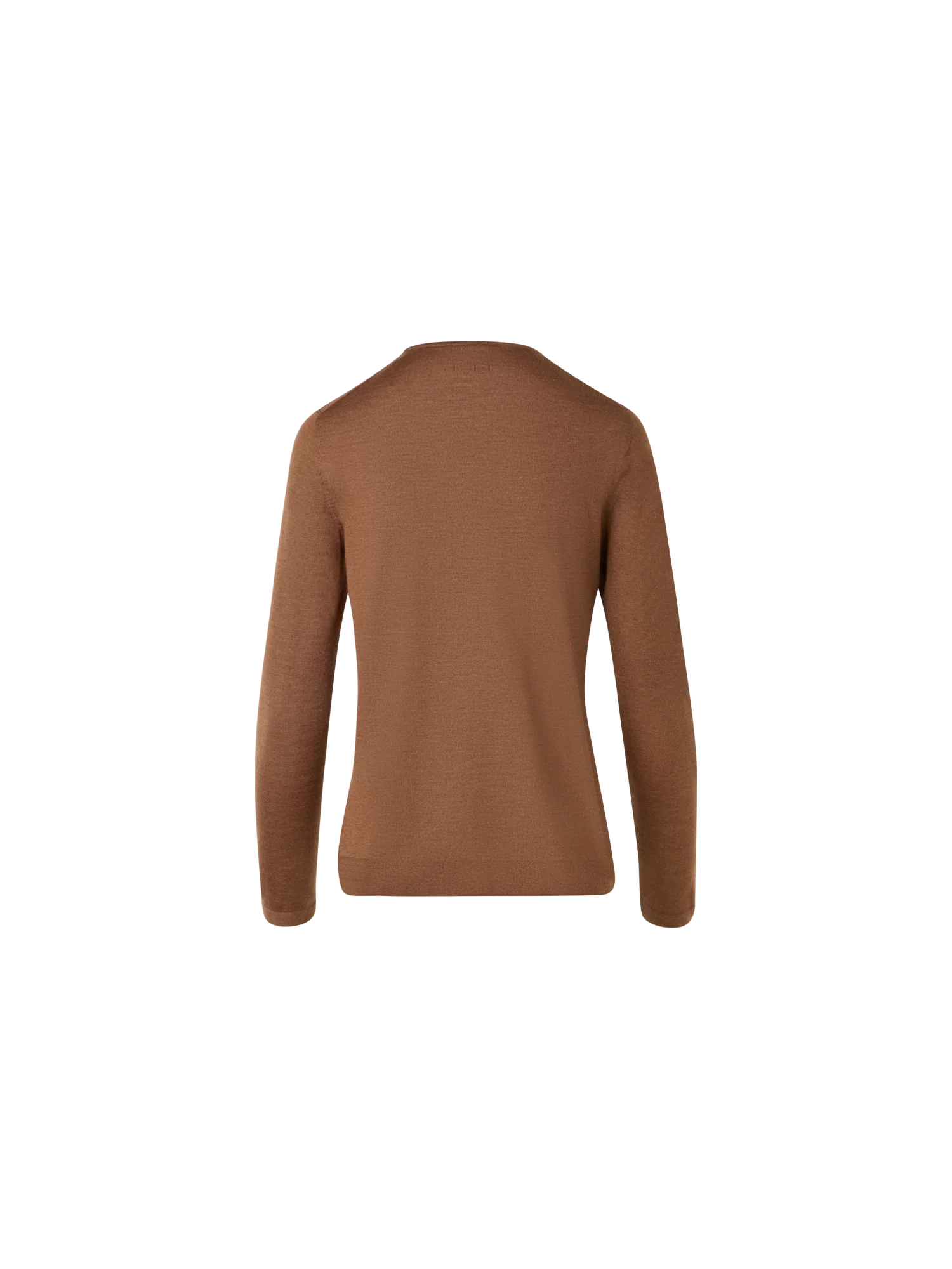 Seamless Crew Neck Sweater in Cashmere Silk - Image 6