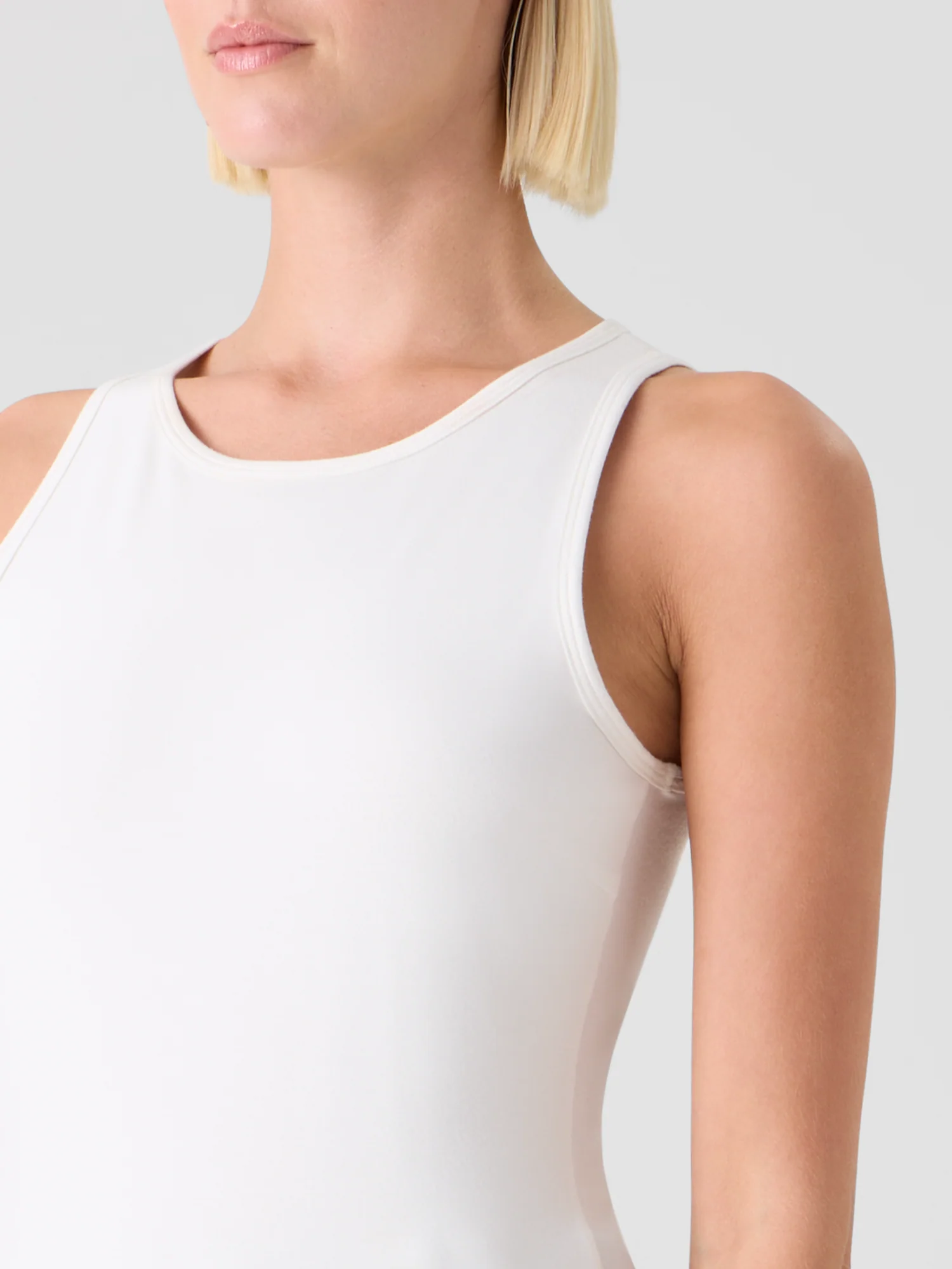 Fitted Speedo Top in Stretch Modal Jersey - Image 3