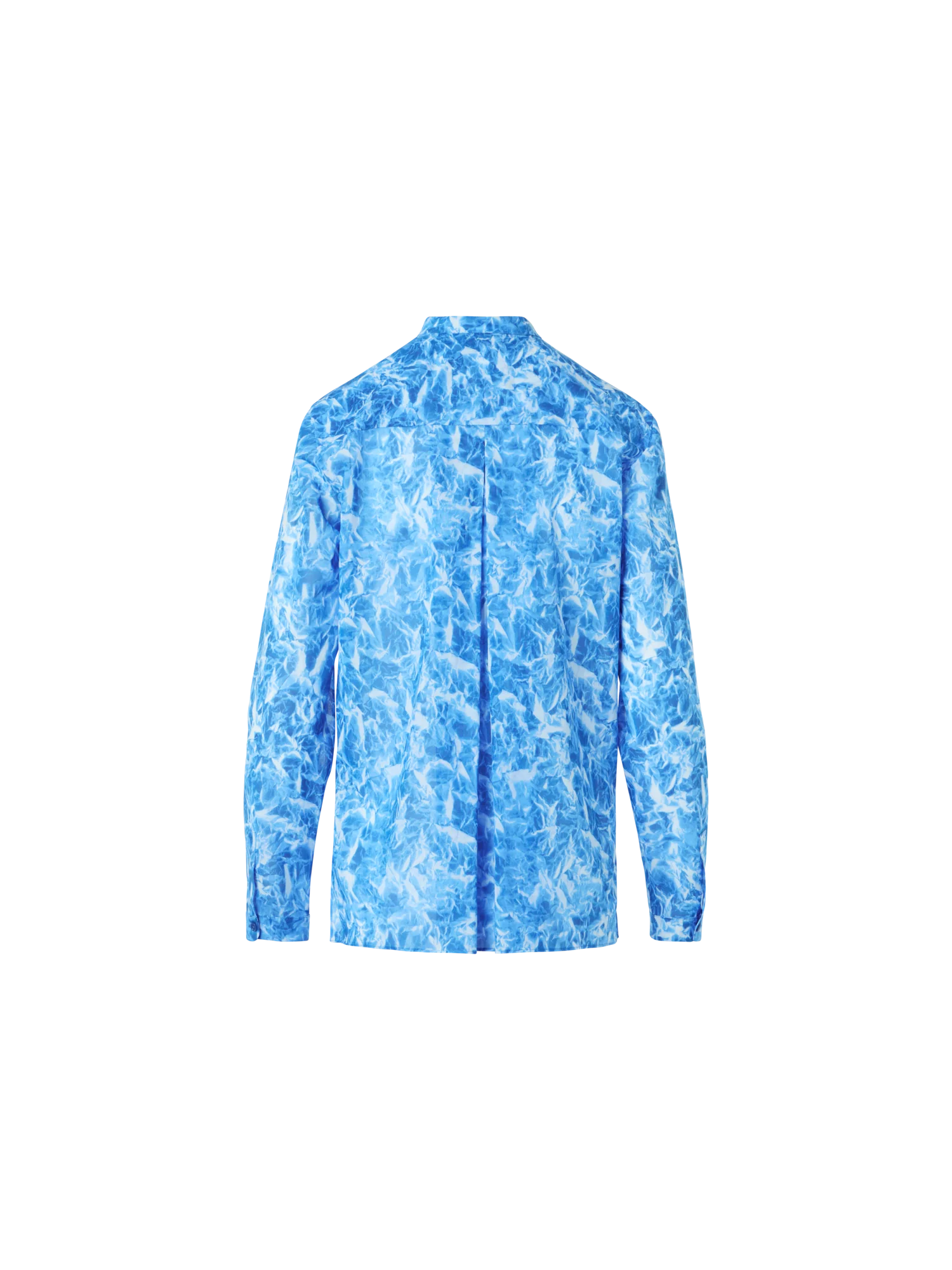 Whitecaps Print Cotton Voile Tunic Blouse - Image 6