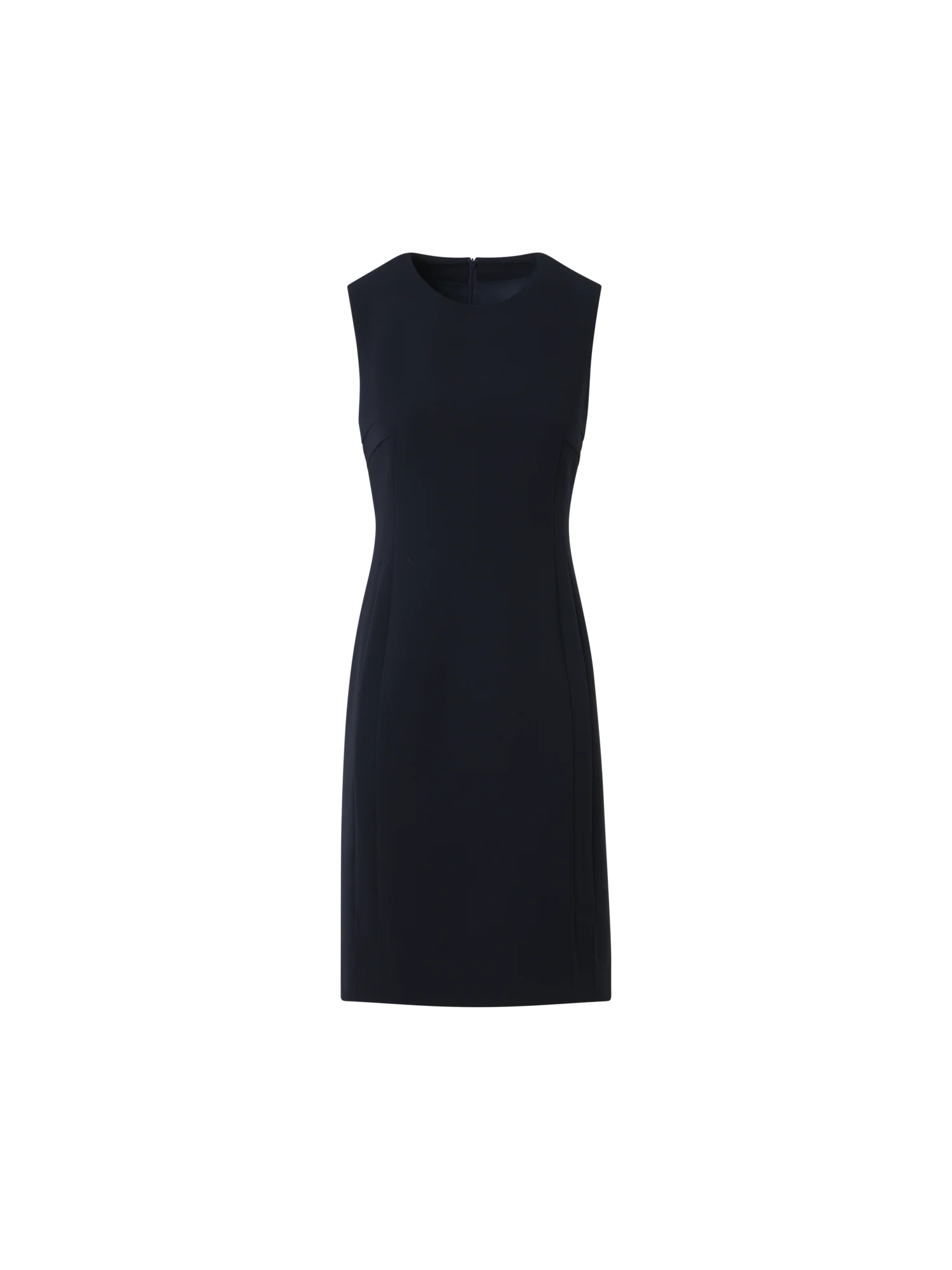 Wool Bi-Stretch Double-Face Sheath Dress
