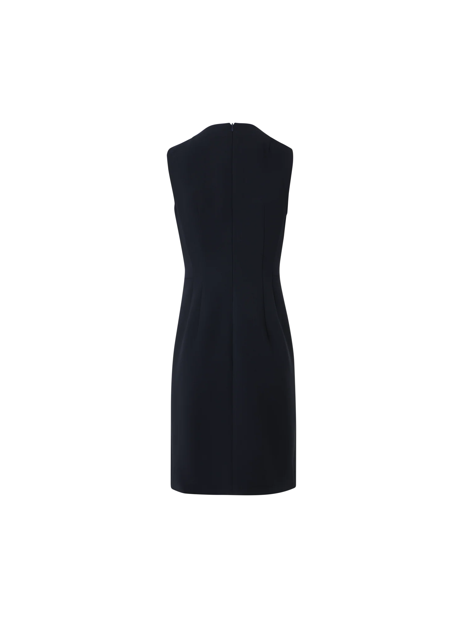 Wool Bi-Stretch Double-Face Sheath Dress - Image 5