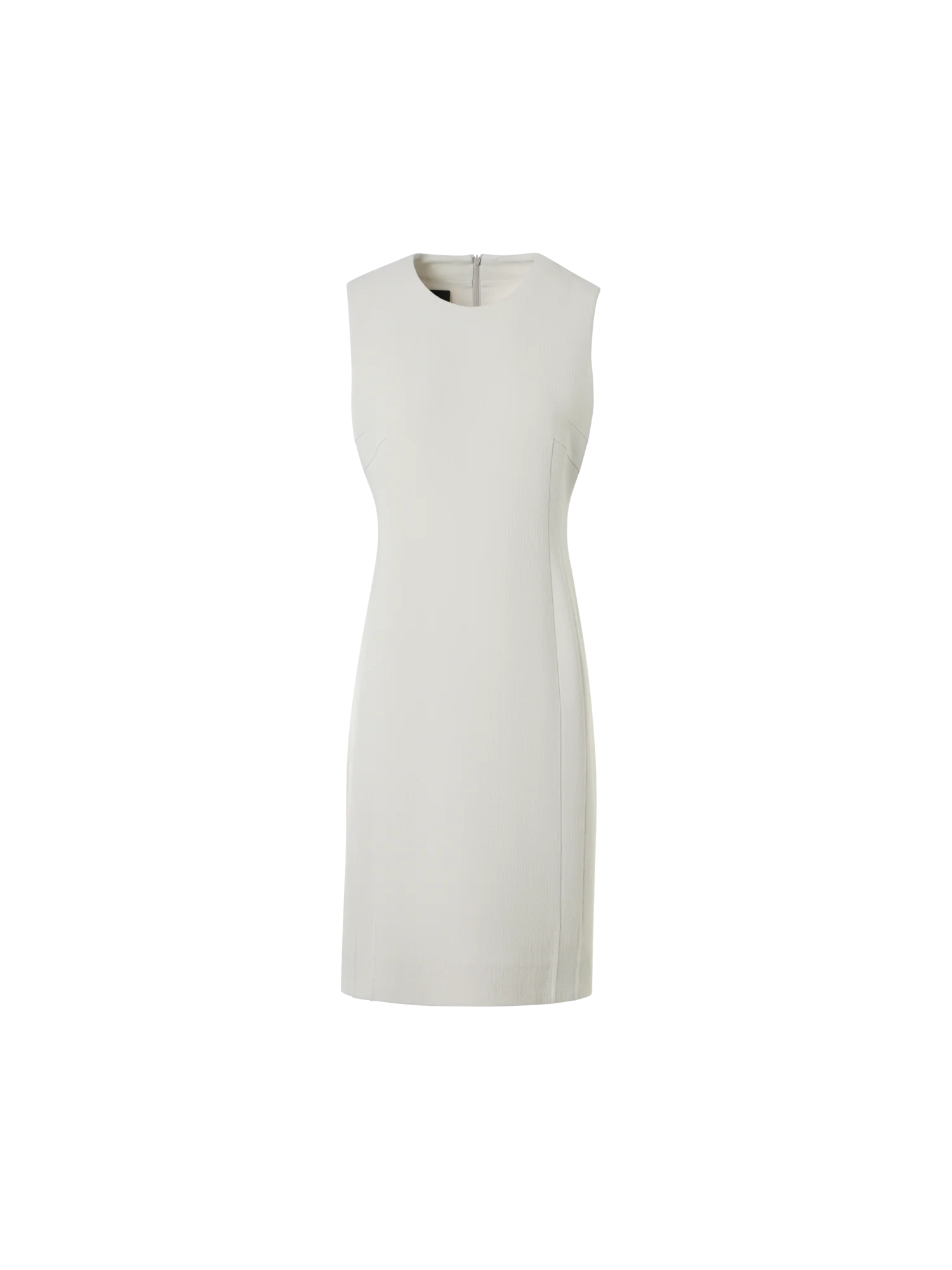 Wool Crêpe Double-Face Sheath Dress