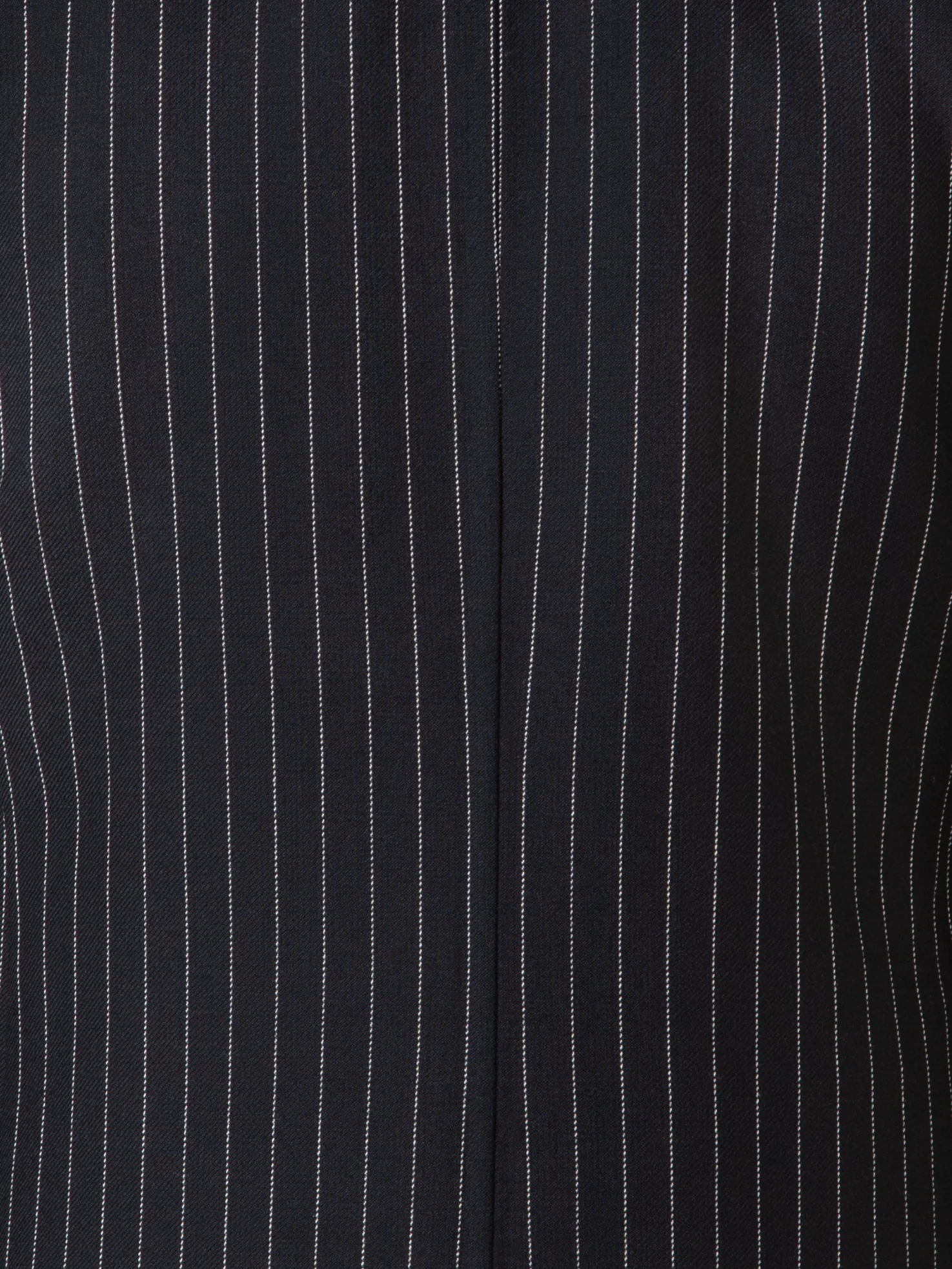 Cropped Boxy Jacket with Pinstripes - Image 6