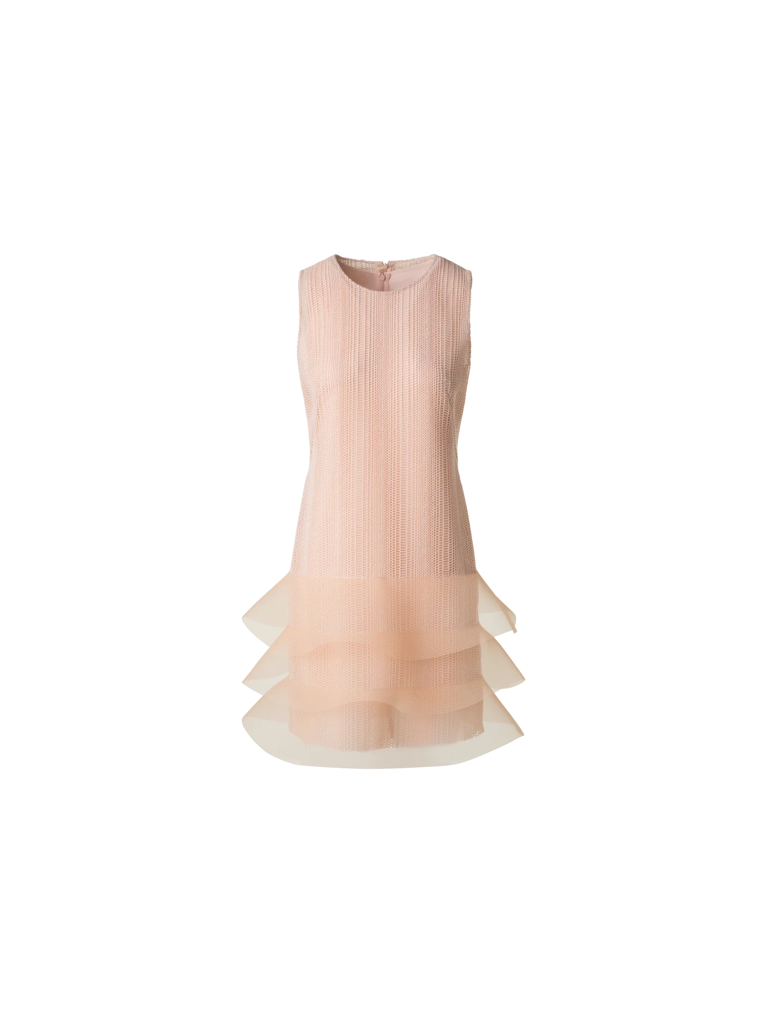 Embroided Cocktail Dress with Waves