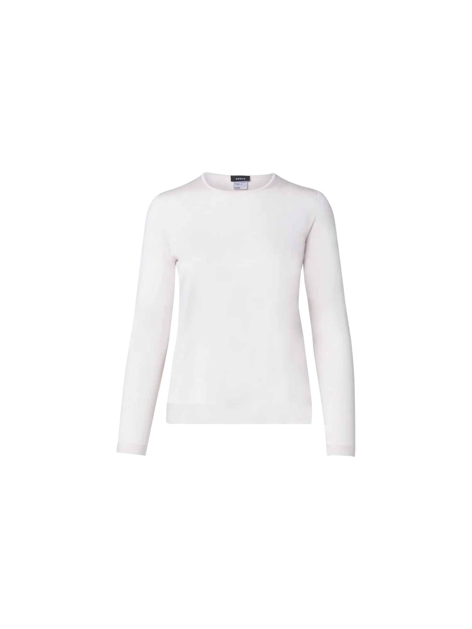 Seamless Cashmere Silk Knit Pullover