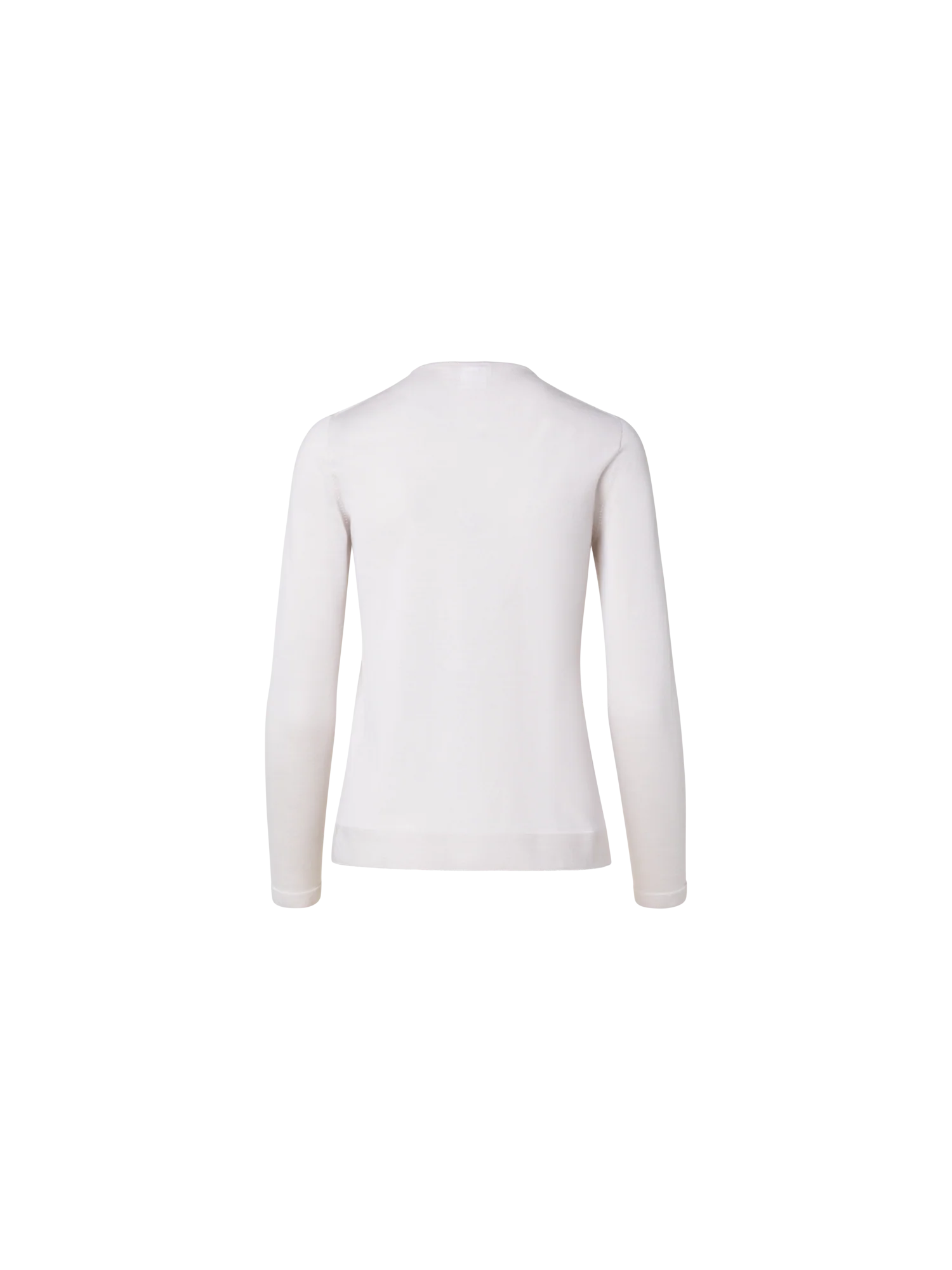Seamless Cashmere Silk Knit Pullover - Image 3