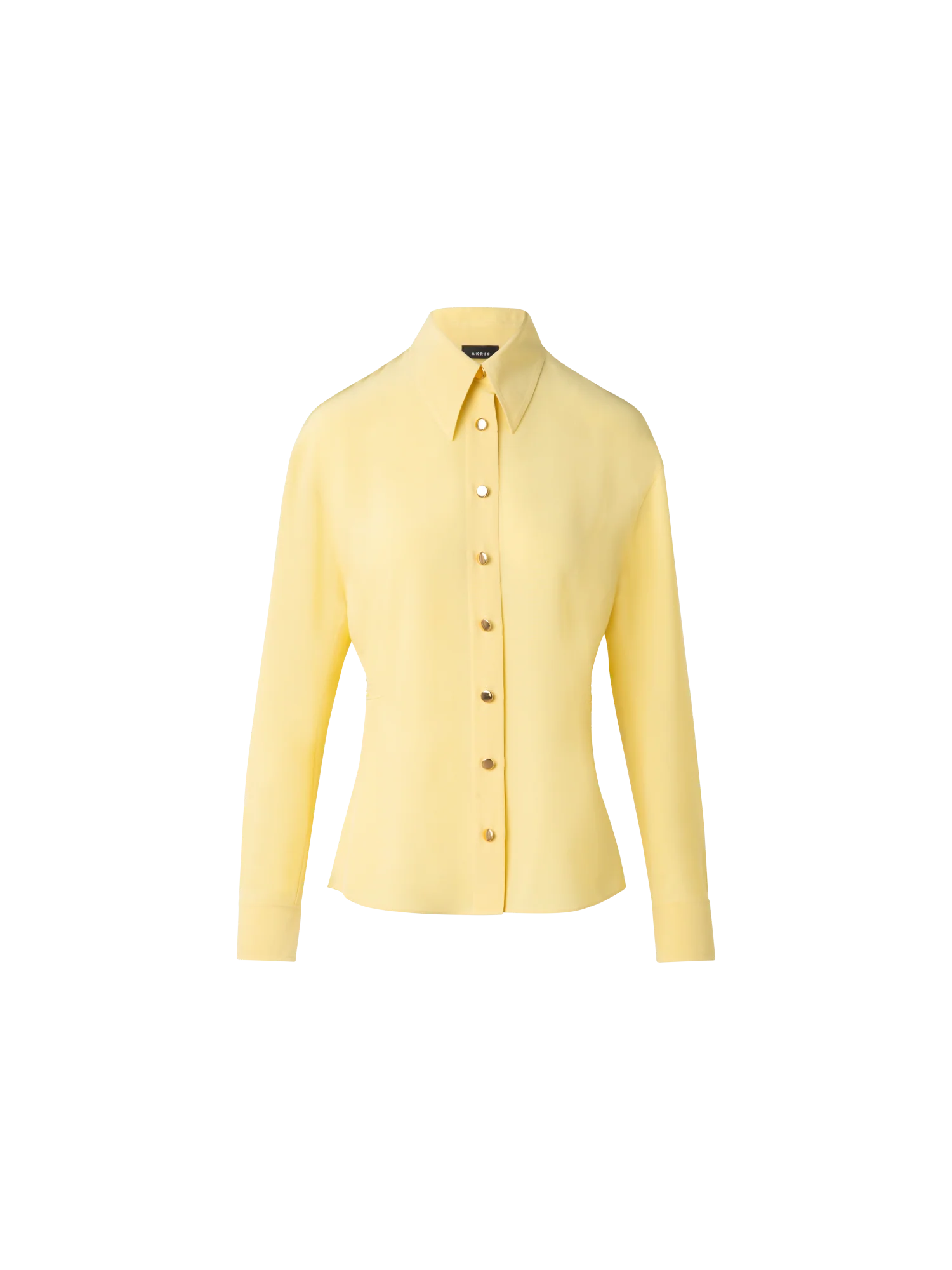 Fitted Silk Blouse