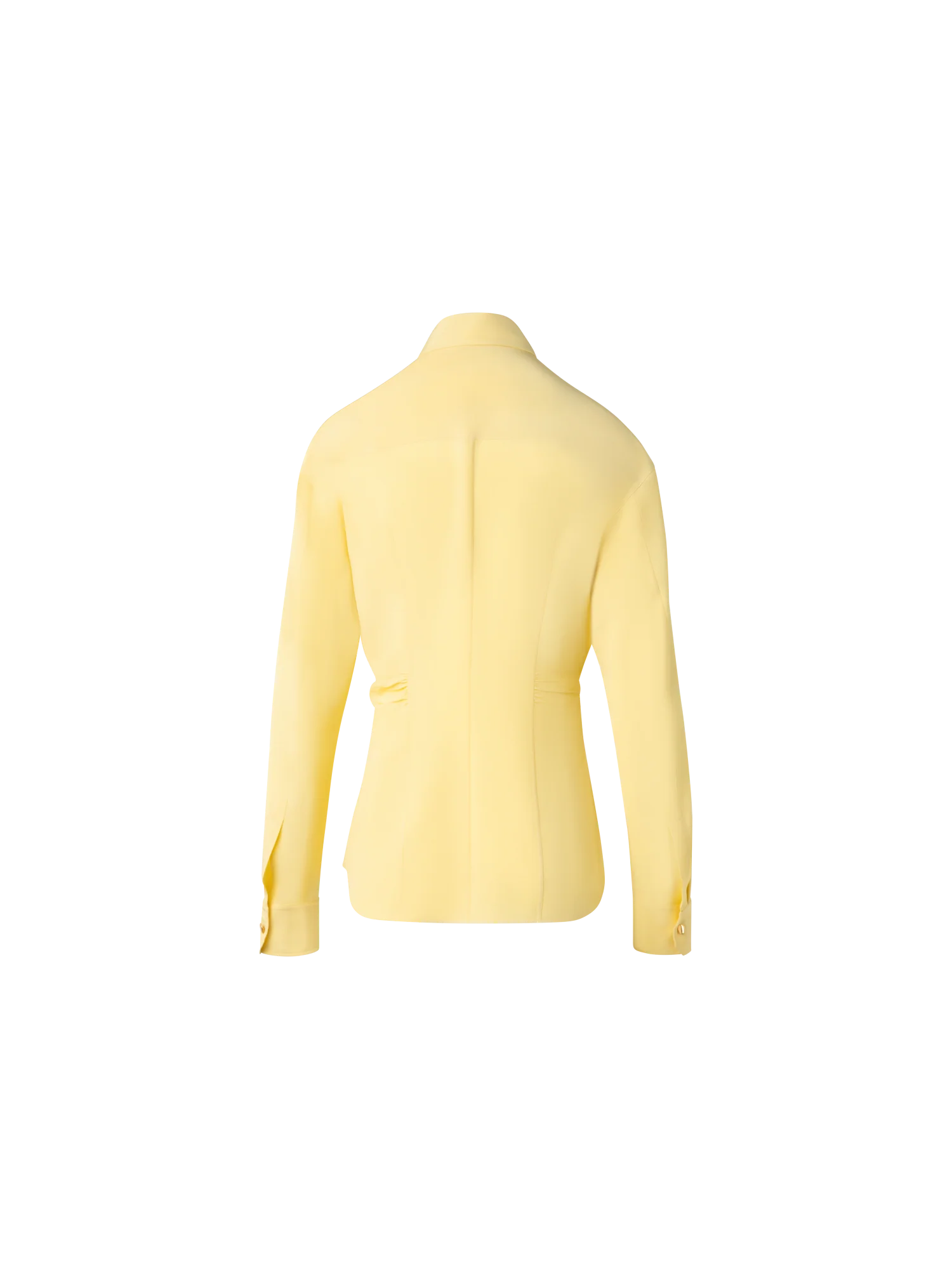 Fitted Silk Blouse - Image 4
