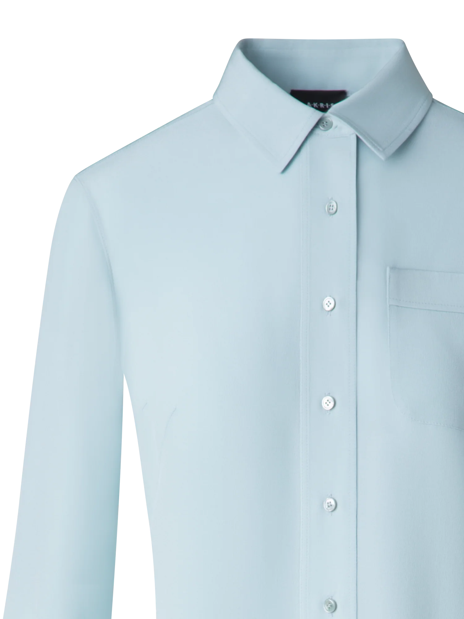 Fitted Silk Shirt Blouse - Image 5