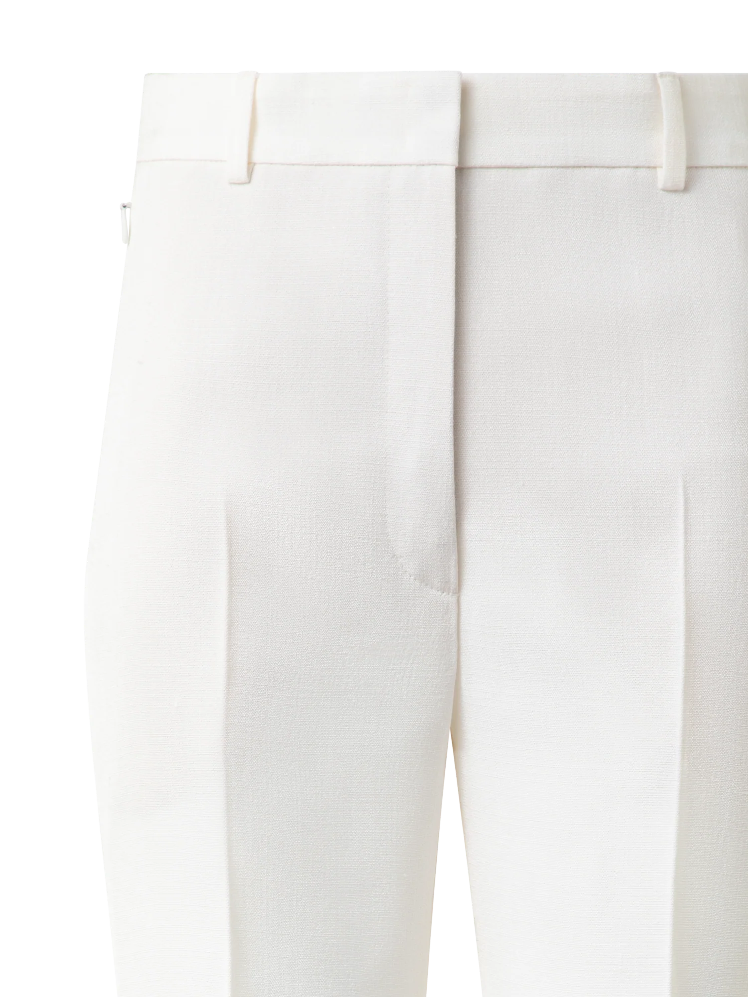 Tapered Silk Shantung Pants - Image 4