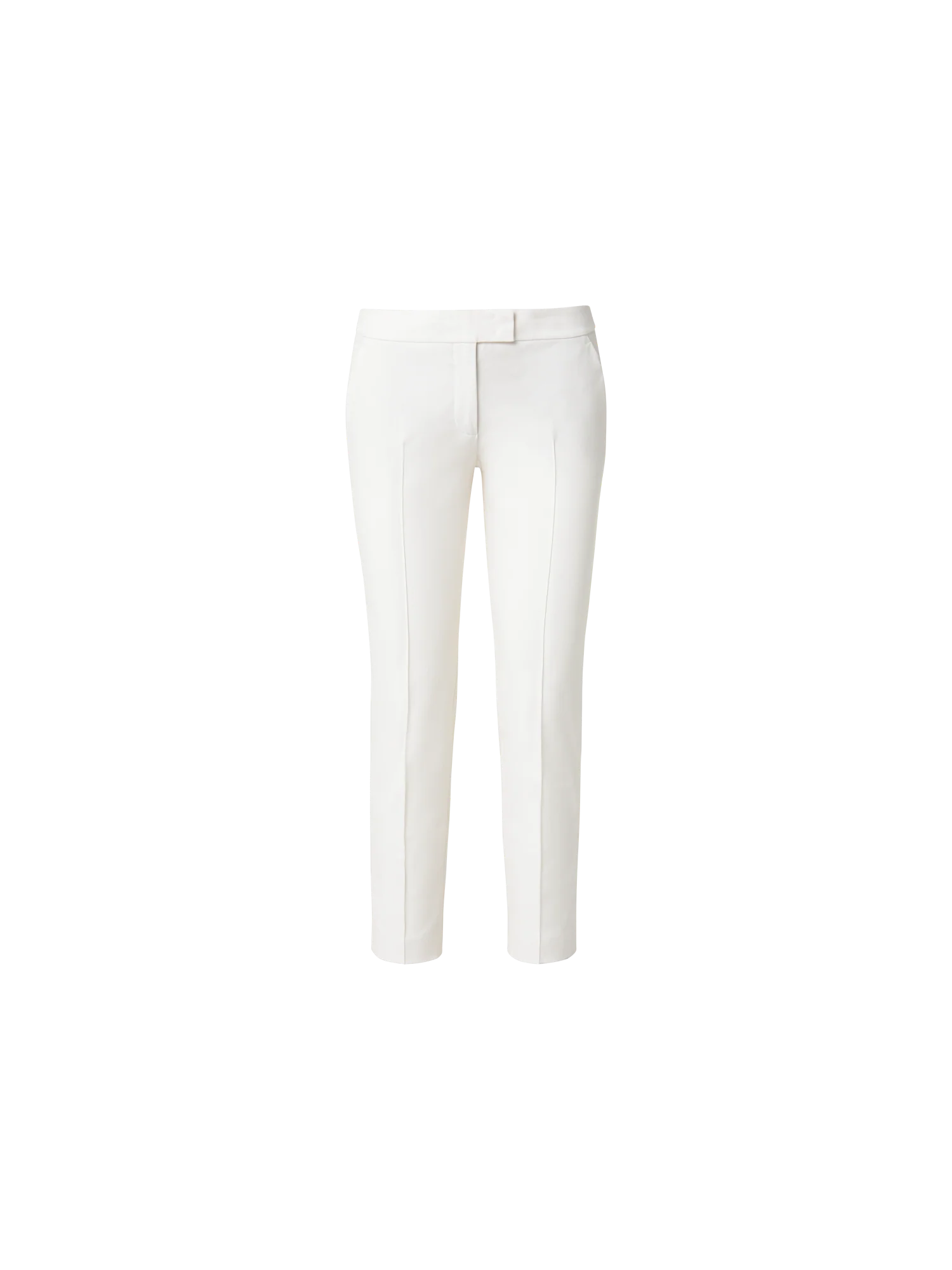 Cropped Slim Cotton Stretch Pant