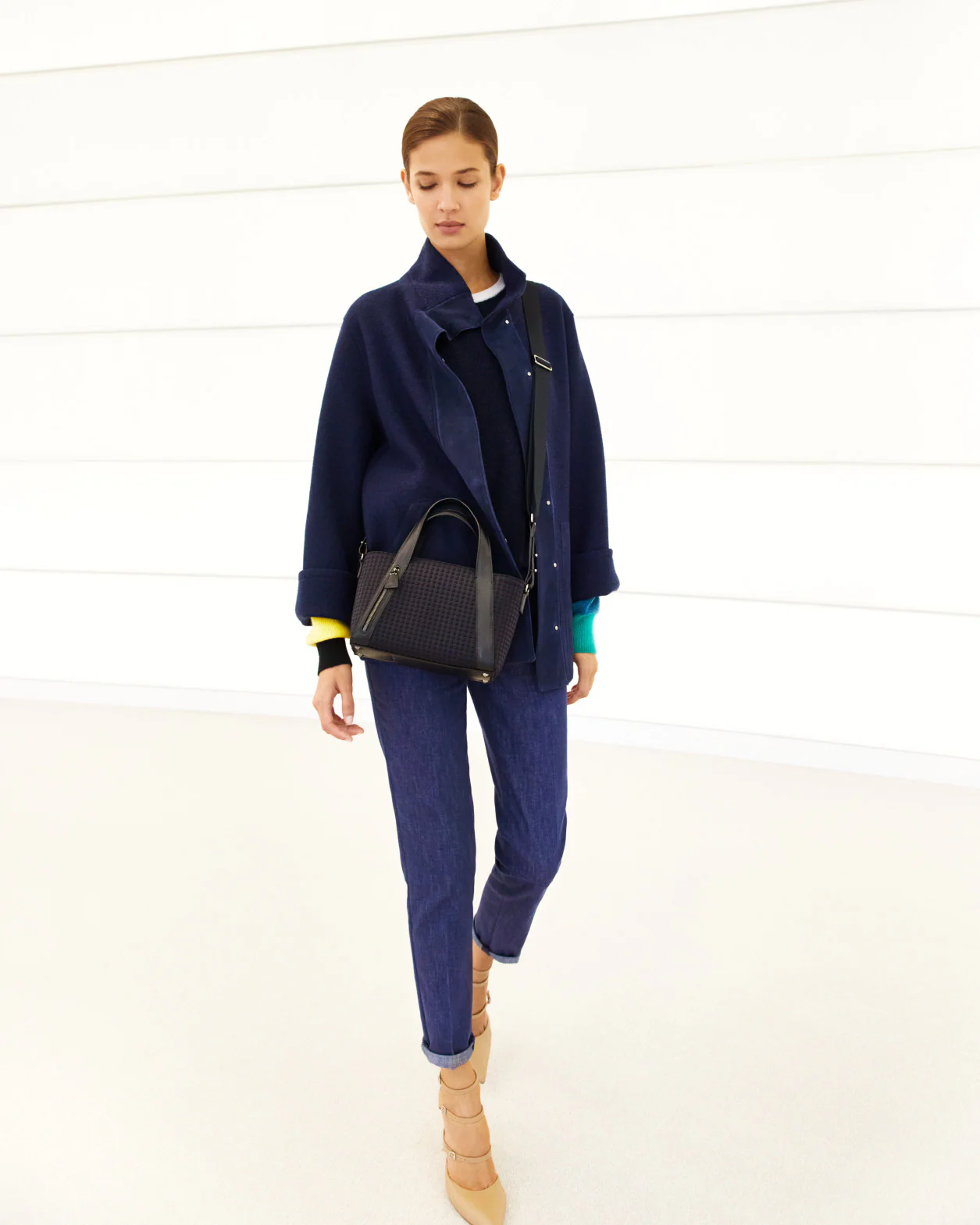 Cashmere Jersery Suede Pocket Jacket - Image 2