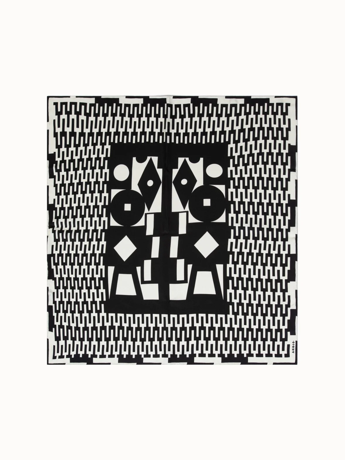 Limited Edition Accessories Gift Set with Silk Twill Cubist Print Scarf - Image 3