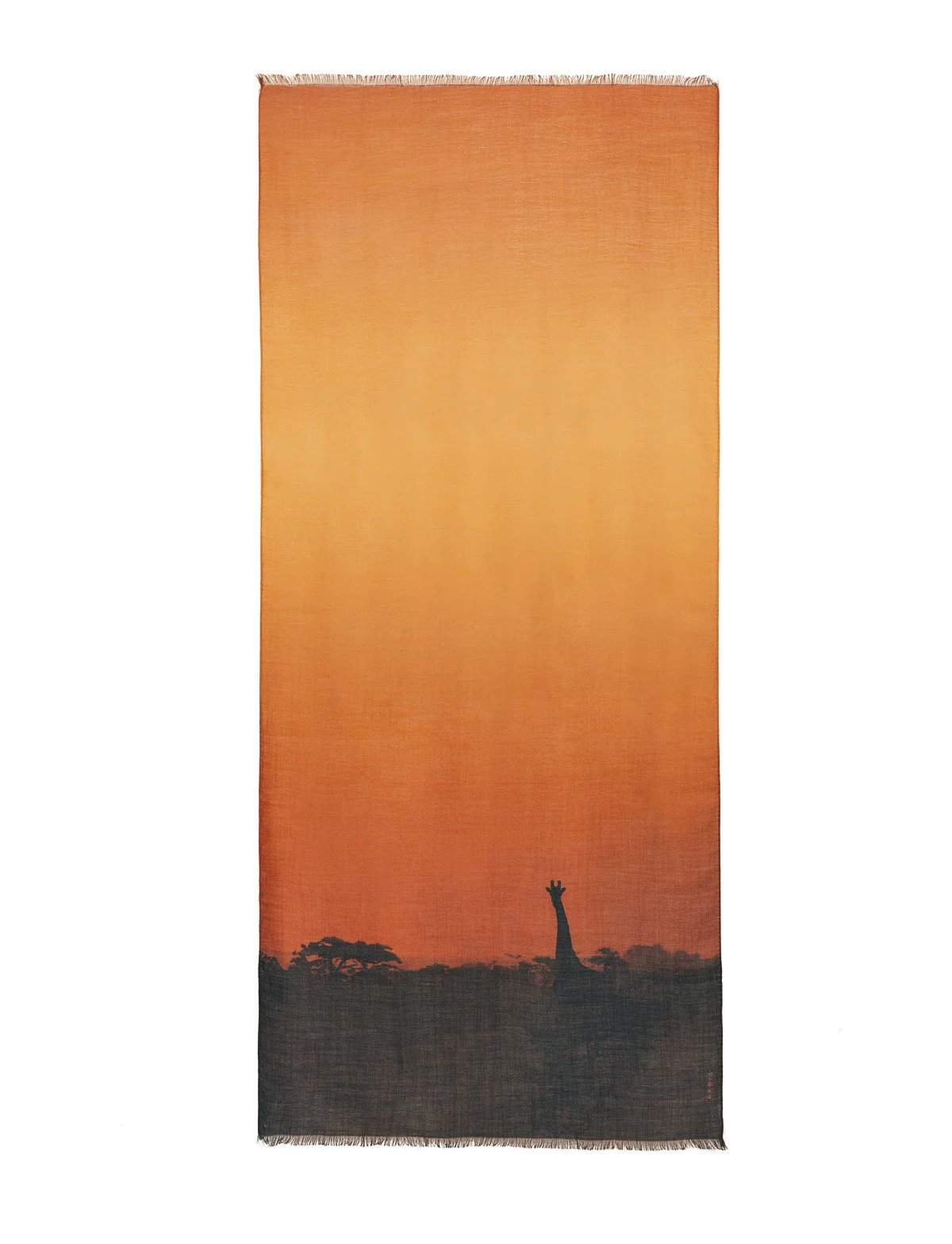 Giraffe Print Scarf & Beige Mask - Image 7