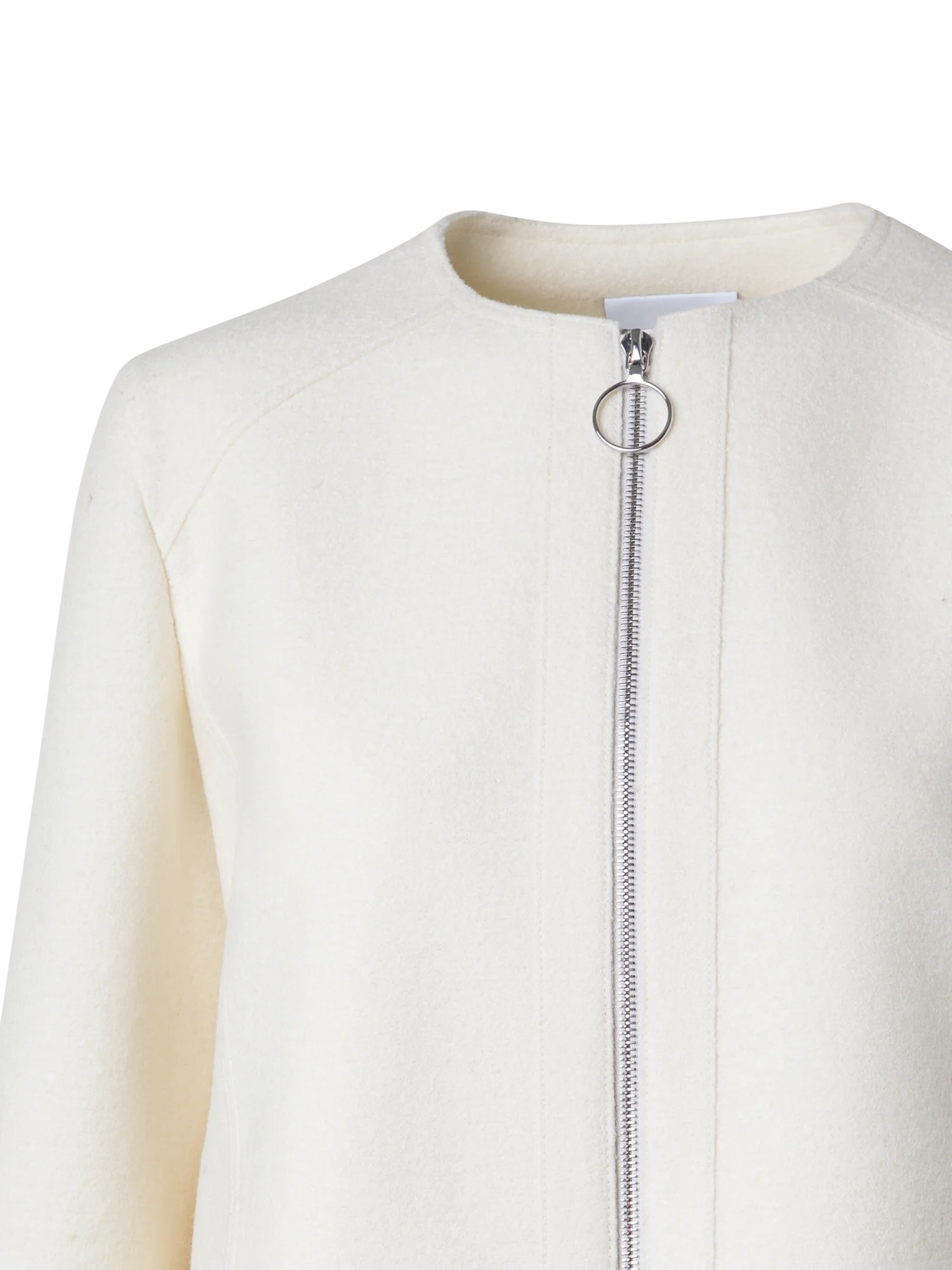 Short Boxy Wool Jacket - Image 2