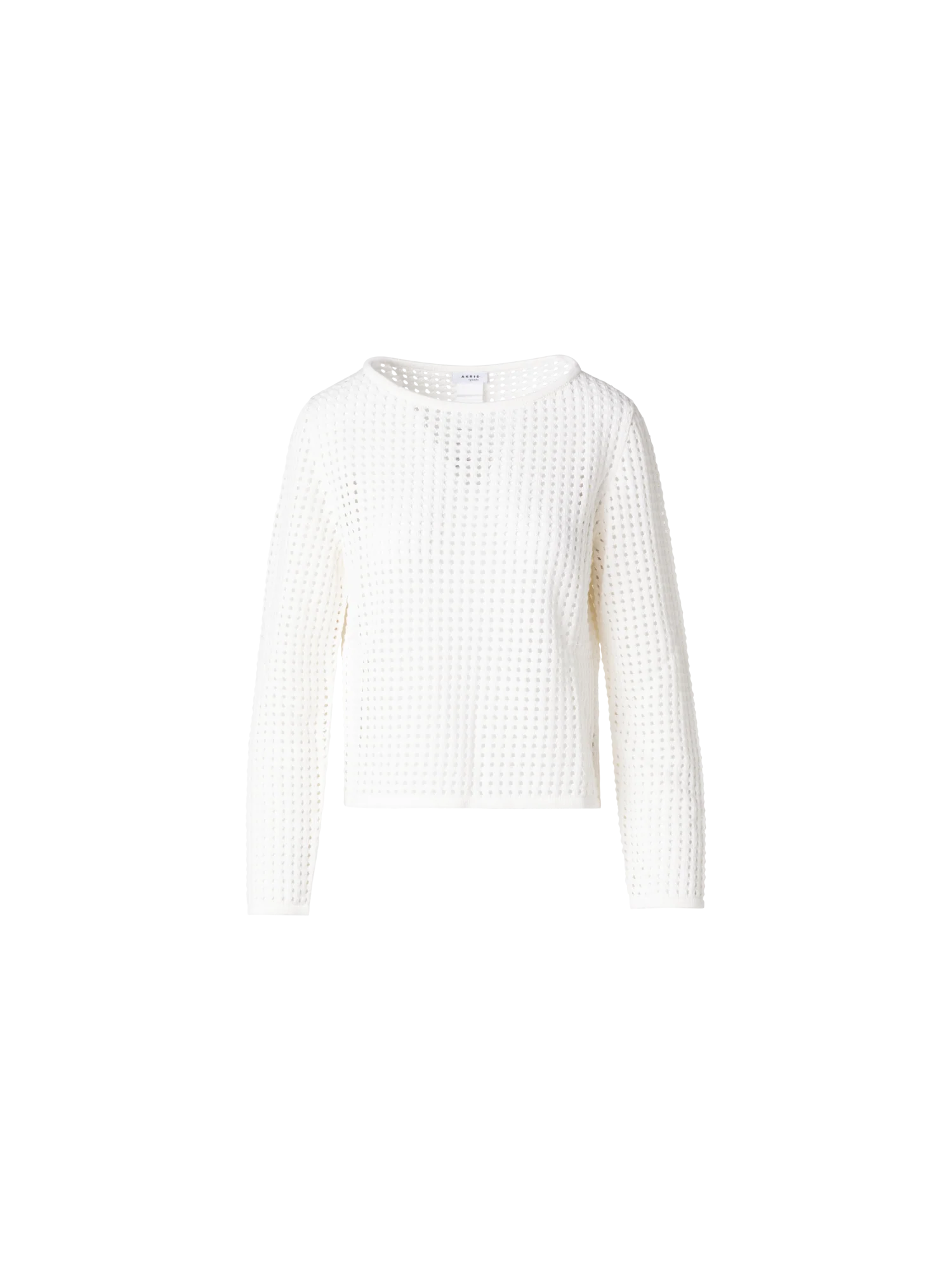 Knit Sweater in Chunky Cotton Mesh